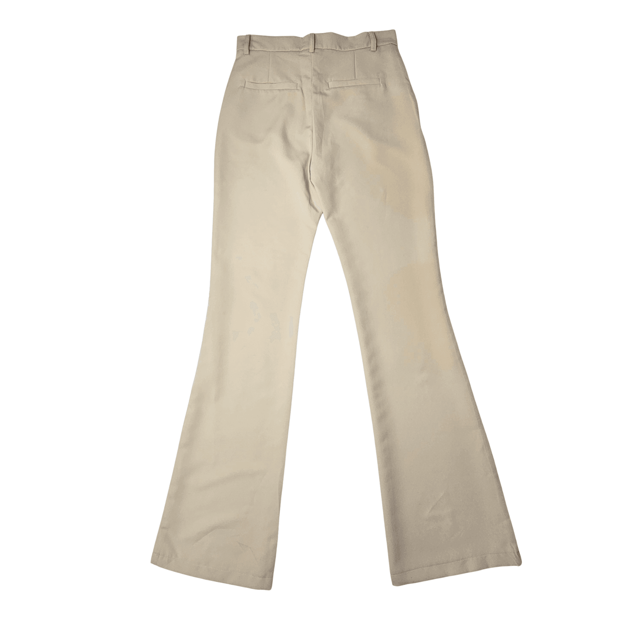 Pantallona Klasike Femrash Loavies Ngjyre Bezhe e Hapur Outlet Classic Pants