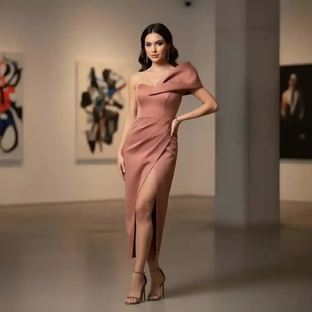 Fustan Femrash Asos Ngjyre Uthulle Outlet Womens Dress