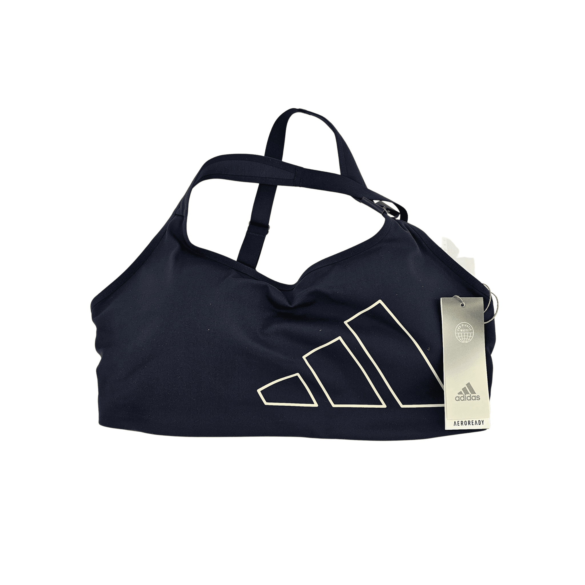 Fitness Crop Top  Adidas Ngjyre Blu i Erret Outlet