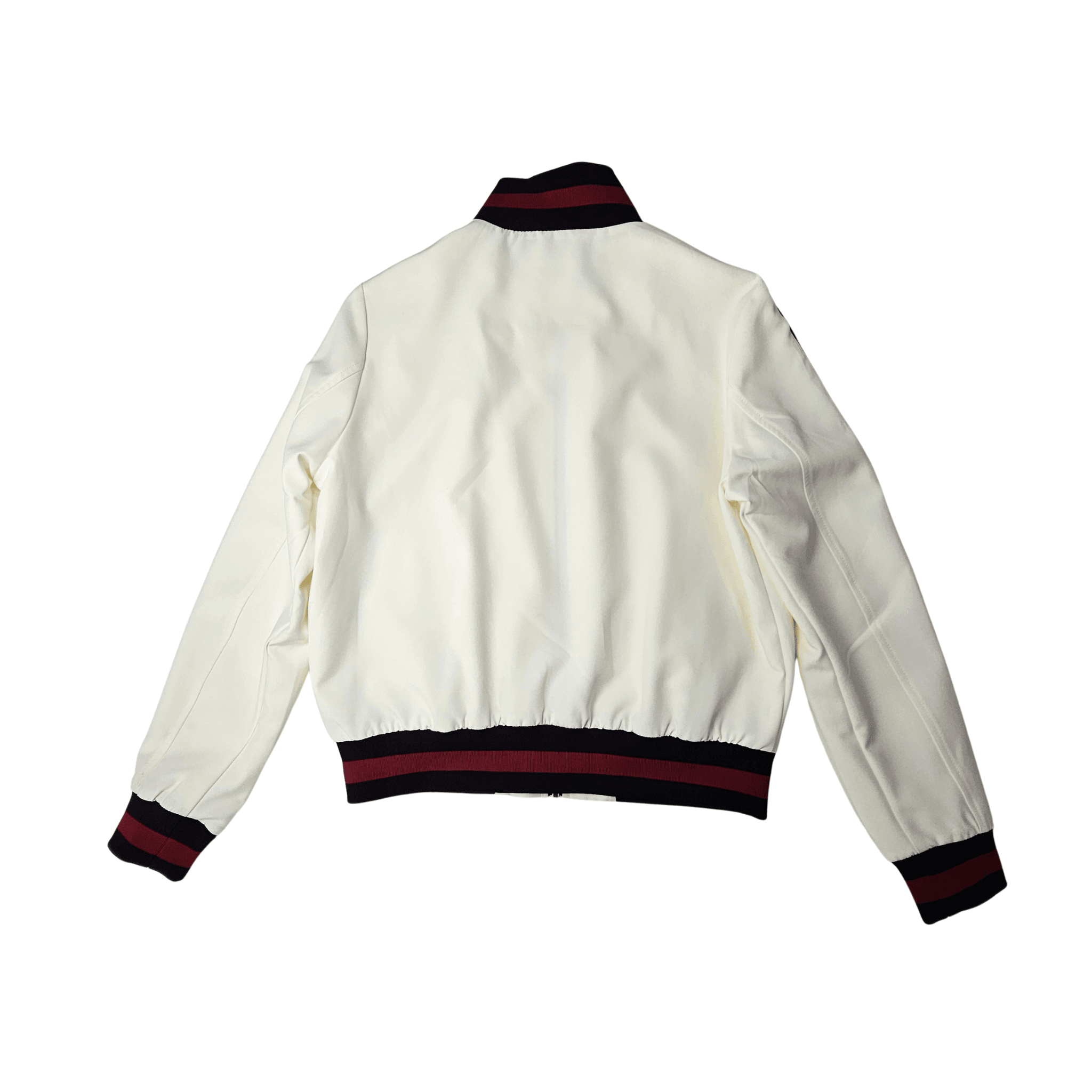 Xhakete Klasike Femrash Atmosphere Ngjyre e Bardhe me Vija Kuq e Zi S.Hand/Classic Jacket