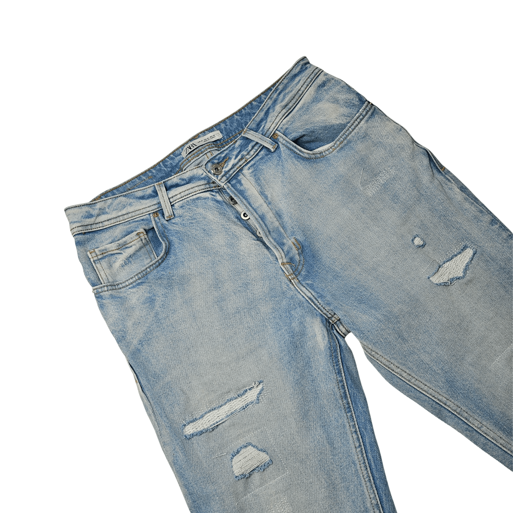 Pantallona Xhins Meshkujsh Zara S.Hand Jeans