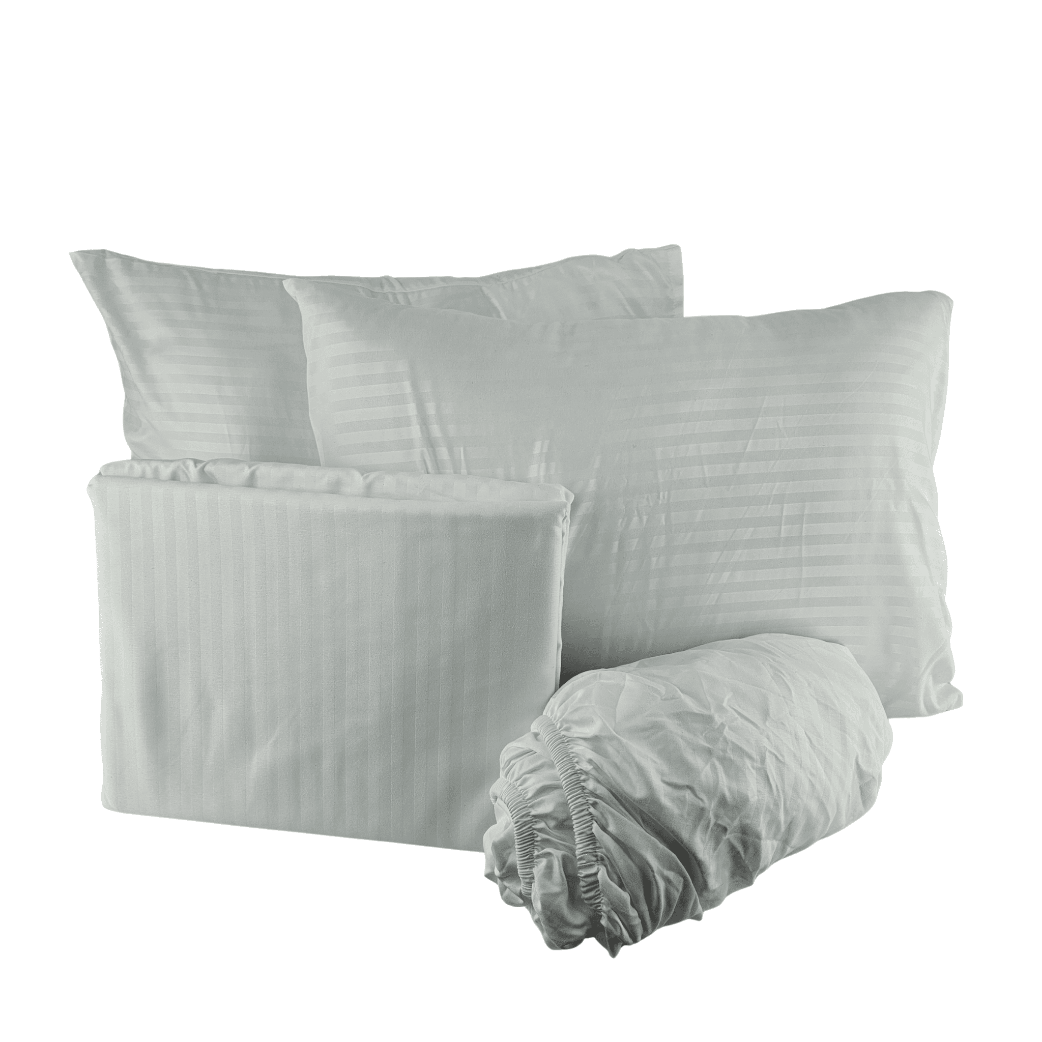 Set Carcafe Ngjyre i Bardhe me Vija 240x260cm Outlet