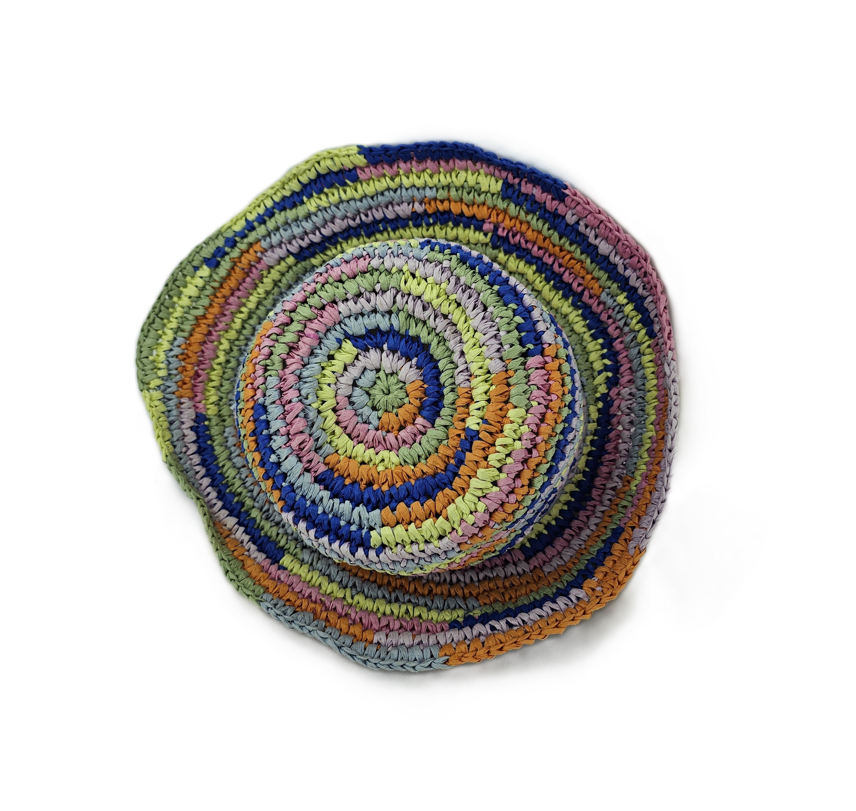 Kapele Plazhi Femrash Primark Kashte me Dizajn Shumengjyresh S.Hand/Beach Hat