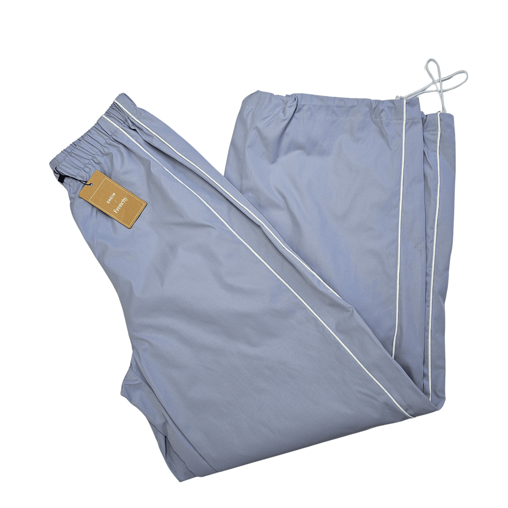 Pantallona Femrash Shein Ngjyre Babyblue Outlet/Pants