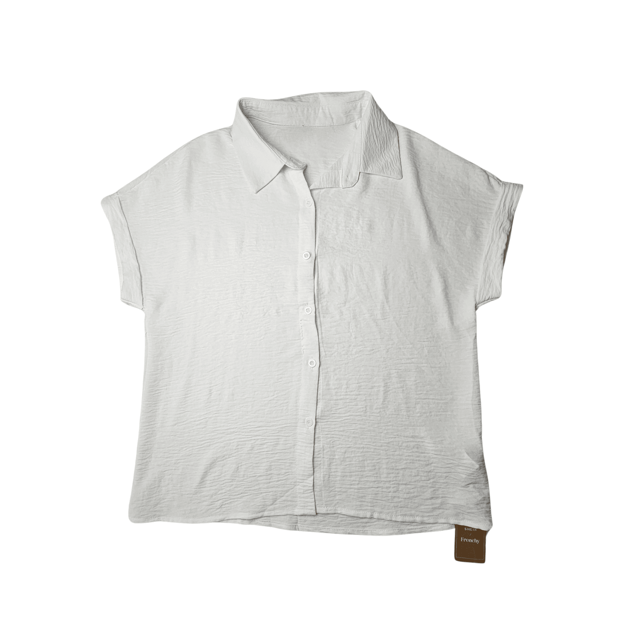 Kemishe Femrash Shein Ngjyre e Bardhe Outlet/T-Shirt