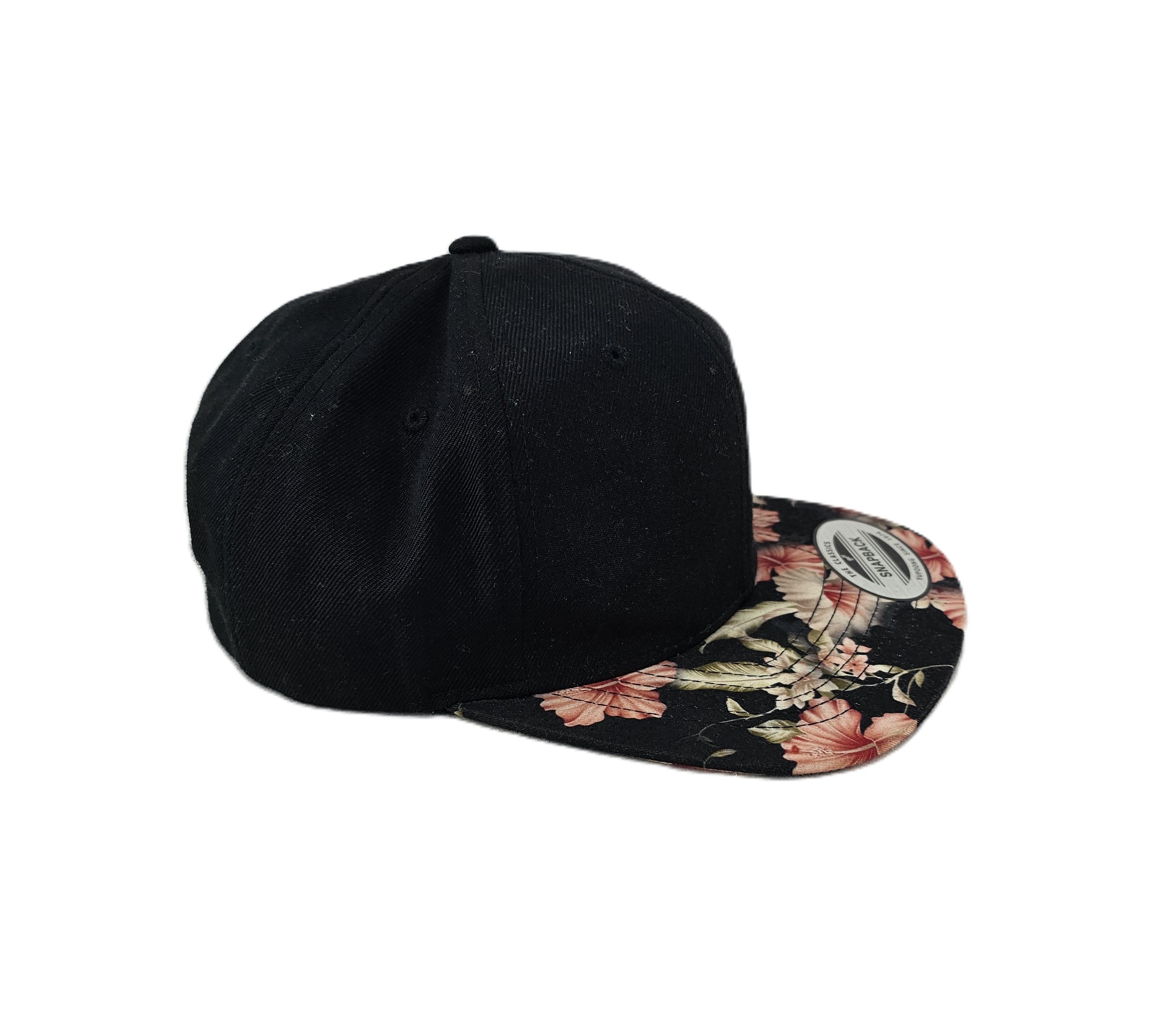 Kapele Femrash Ngjyre e Zeze me Dizajn me Lule S.Hand/Hat