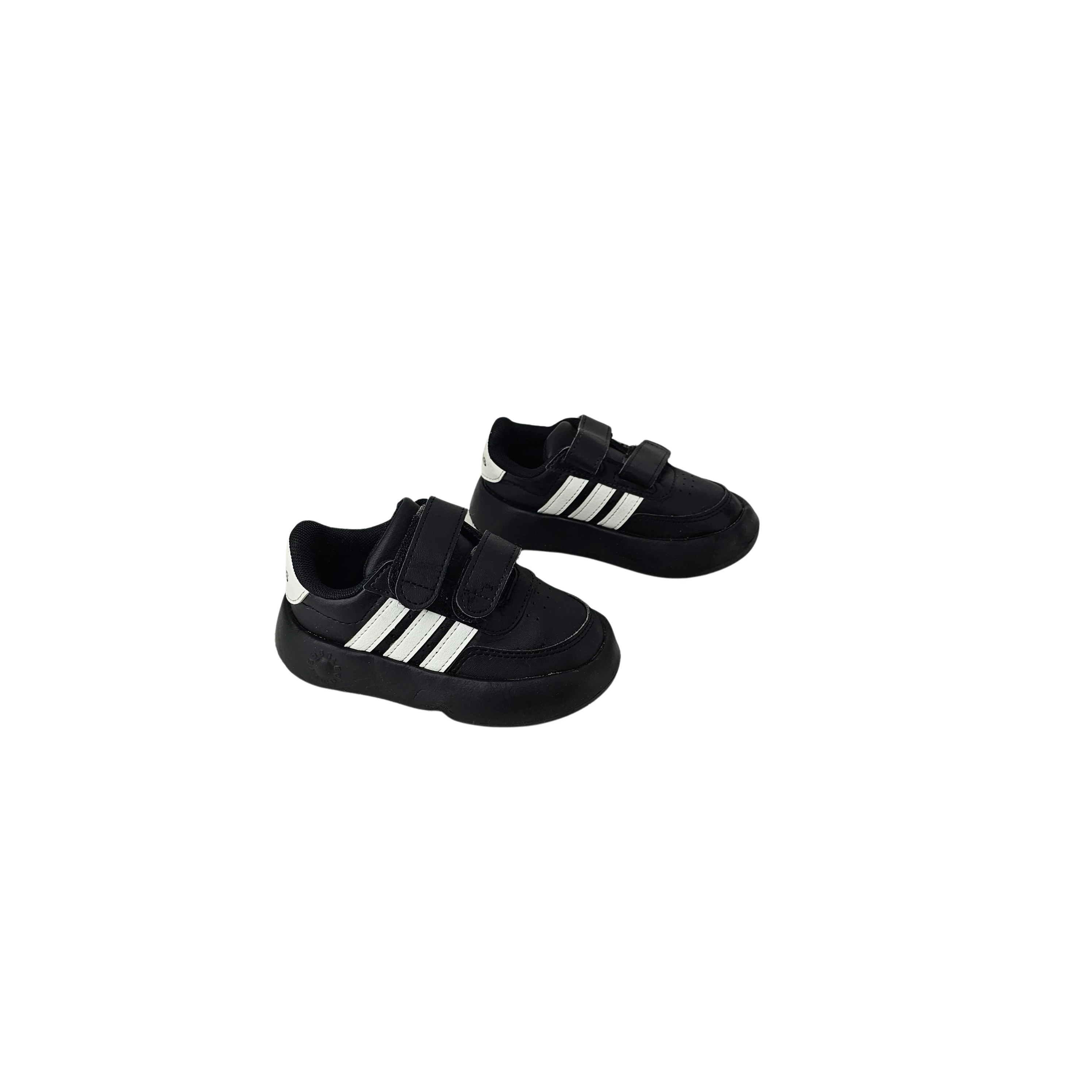 Atlete Femijesh Adidas Ngjyre te Zeza me Dizajn te bardhe S.Hand Children's Shoes
