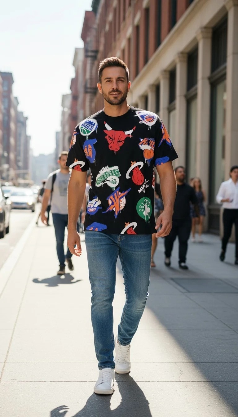 T-Shirt Meshkujsh Oversize Last Pick Outlet/T-Shirt - Zezë