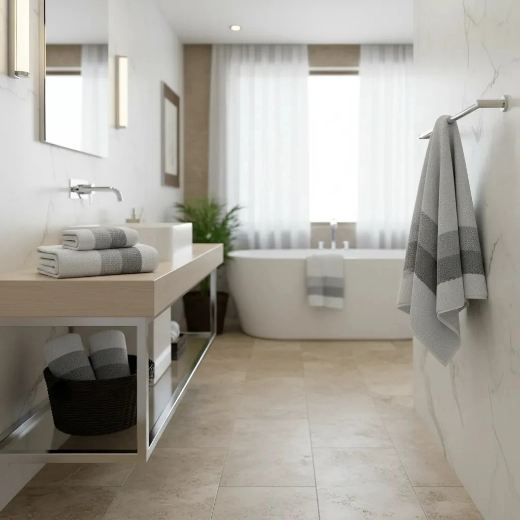 Peshqir Pecete Gri e Hapur 5 Cope 40x60 cm 120 gr Napkin Towel 5 Pieces