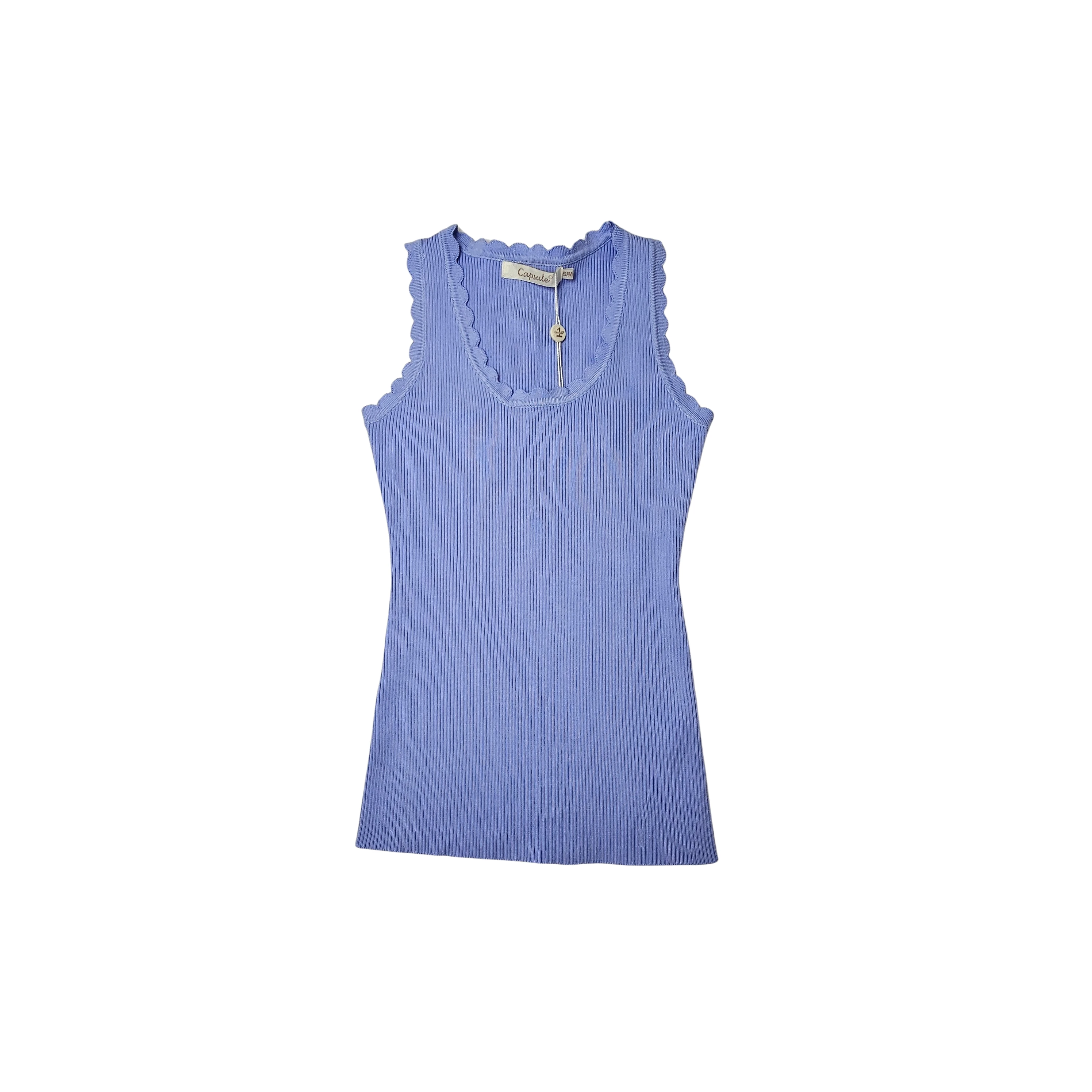 Kanatjere Femrash Ngjyre Blu Outlet Women's Blouse