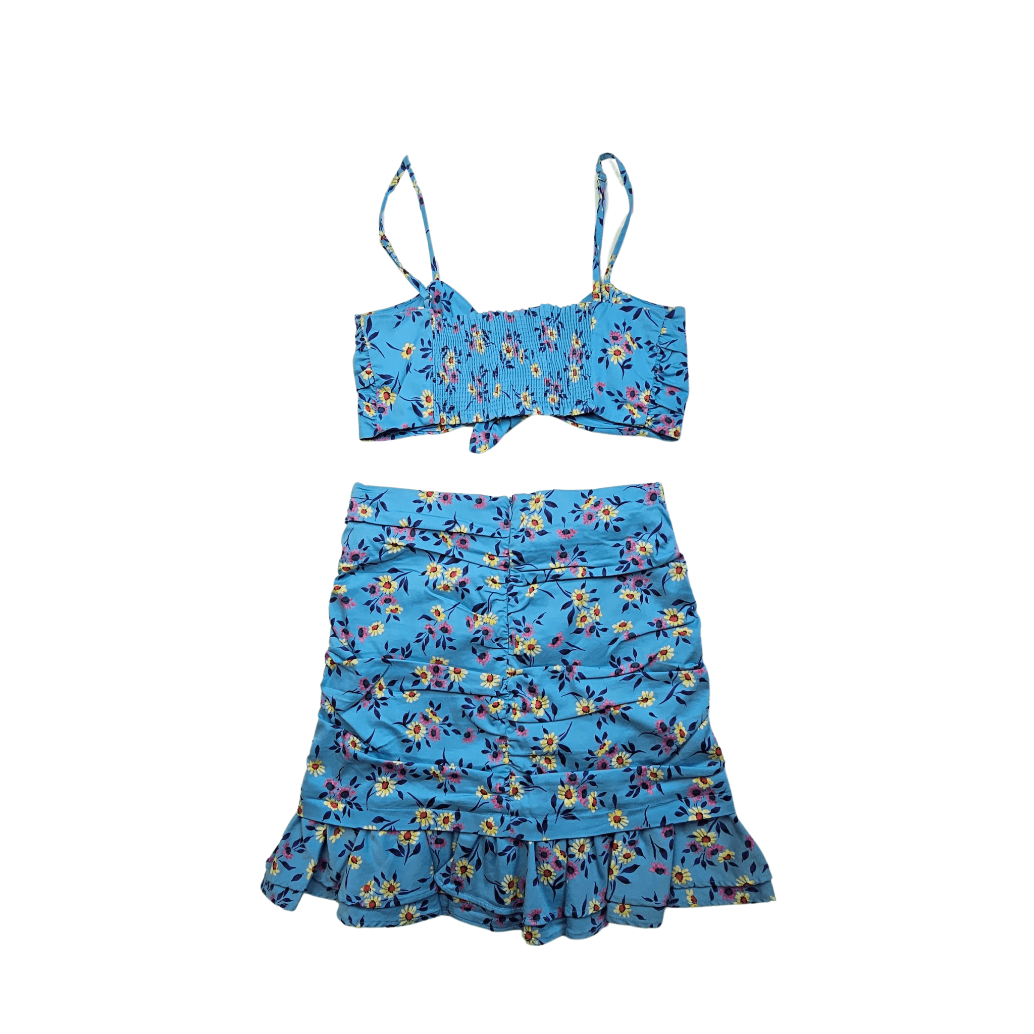 Kostum Femrash Zara ngjyre Bojeqielli me Lule S.Hand/Set
