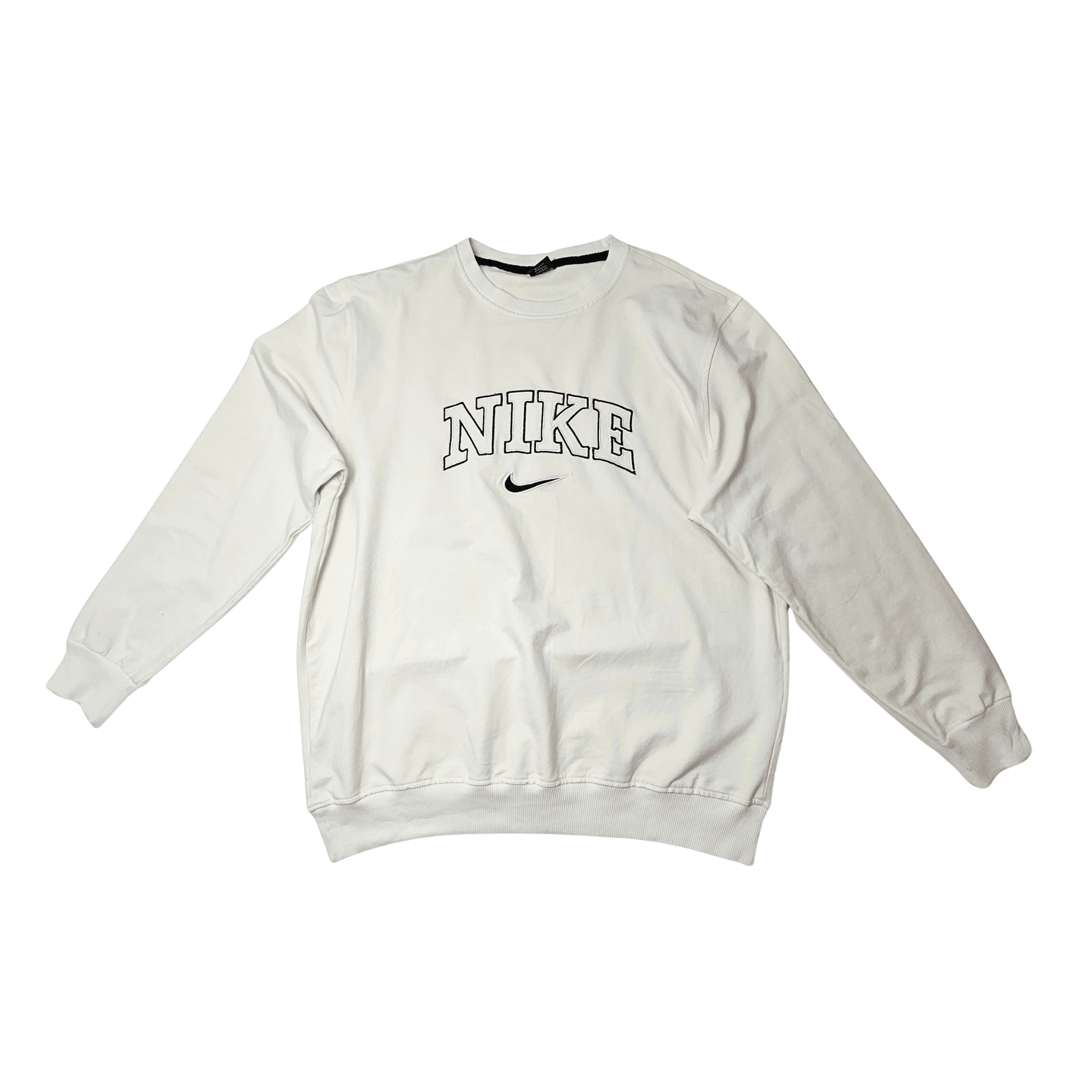 Bluze Meshkujsh sportive Nike Ngjyre e Bardhe S.Hand Men's Sport Shirt