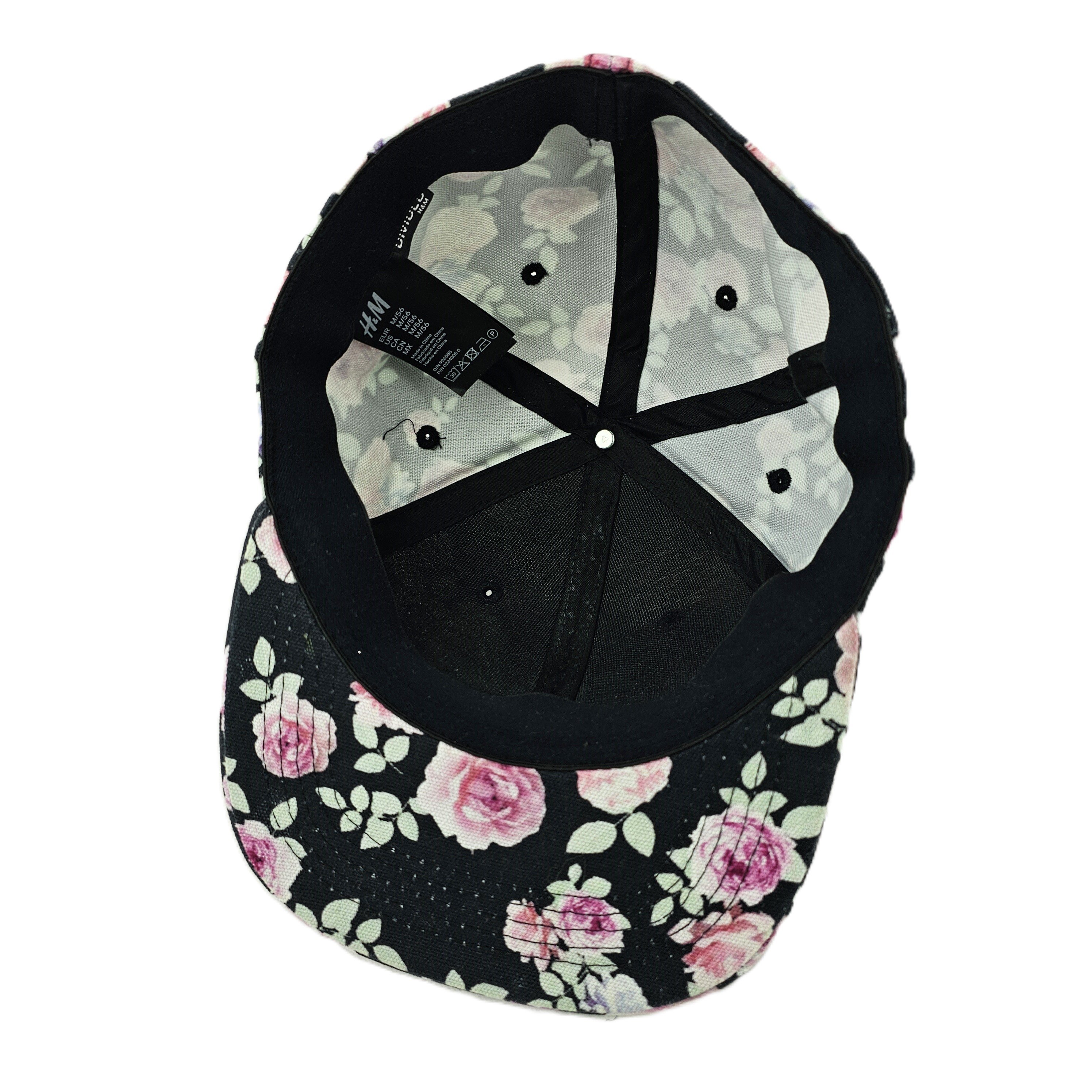 Kapele Femrash H&M Ngjyre e Zeze Dizajn me Lule S.Hand/Hat