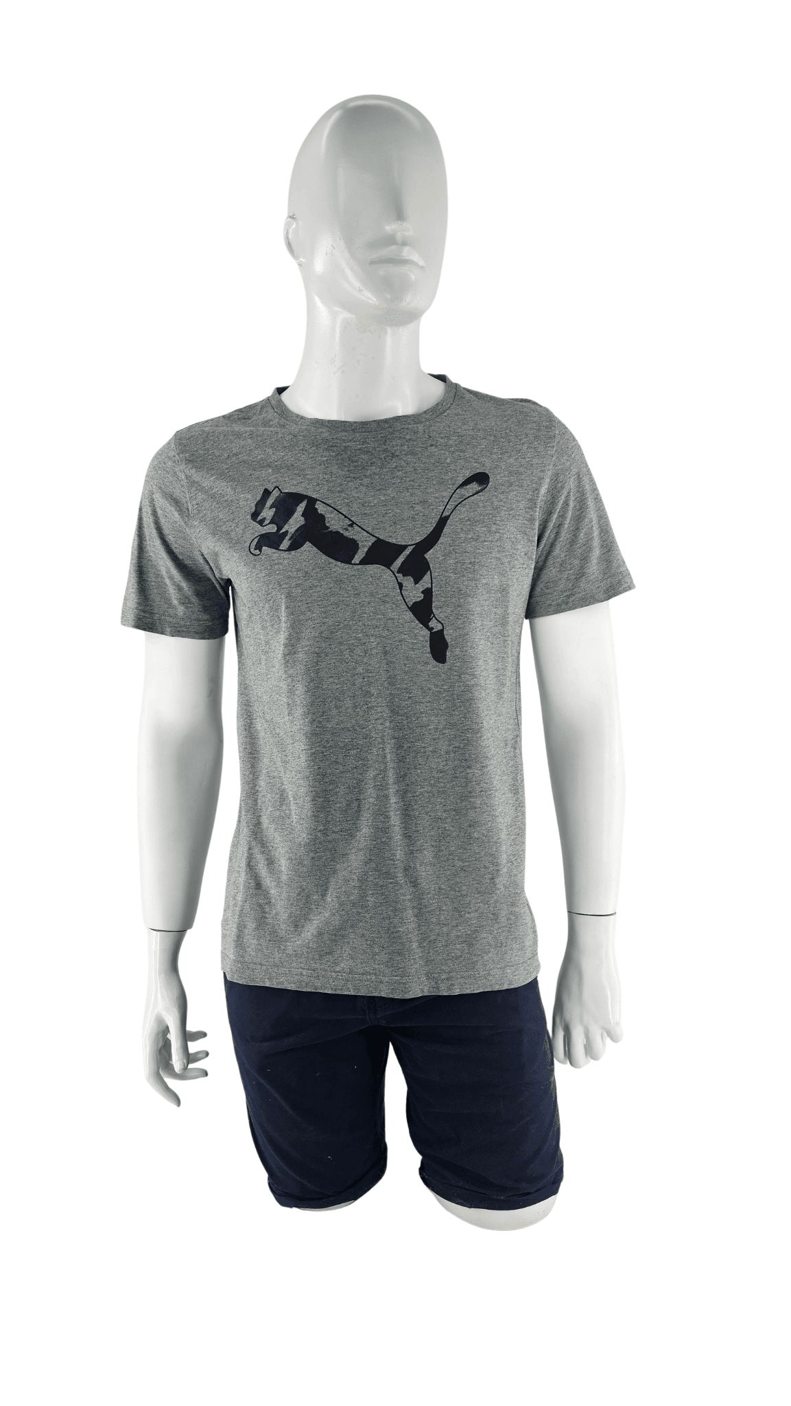 T-Shirt Meshkujsh Puma Ngjyre Gri S.Hand