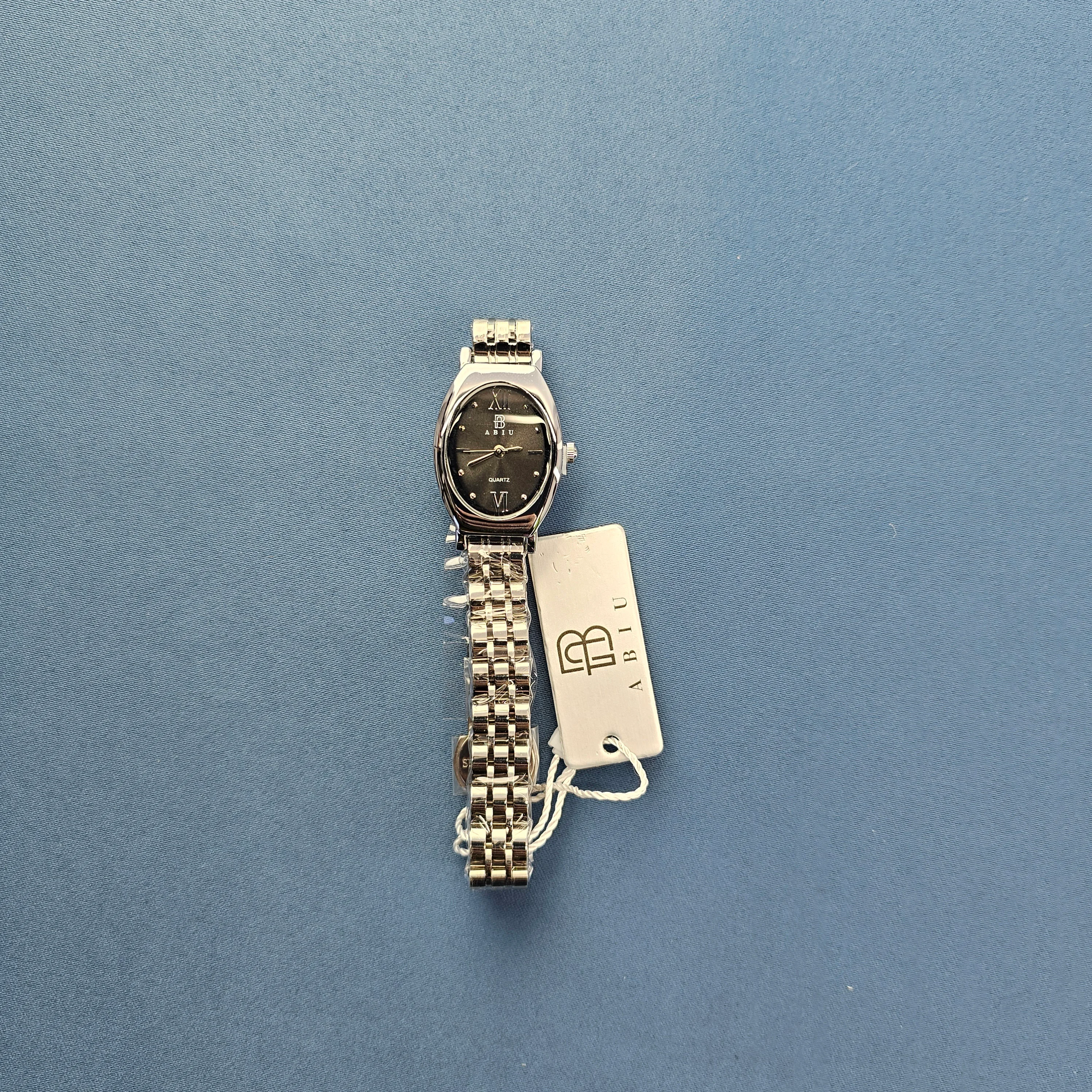 Ore Femrash Çeliku M10  Ngjyre Silver Women Watch