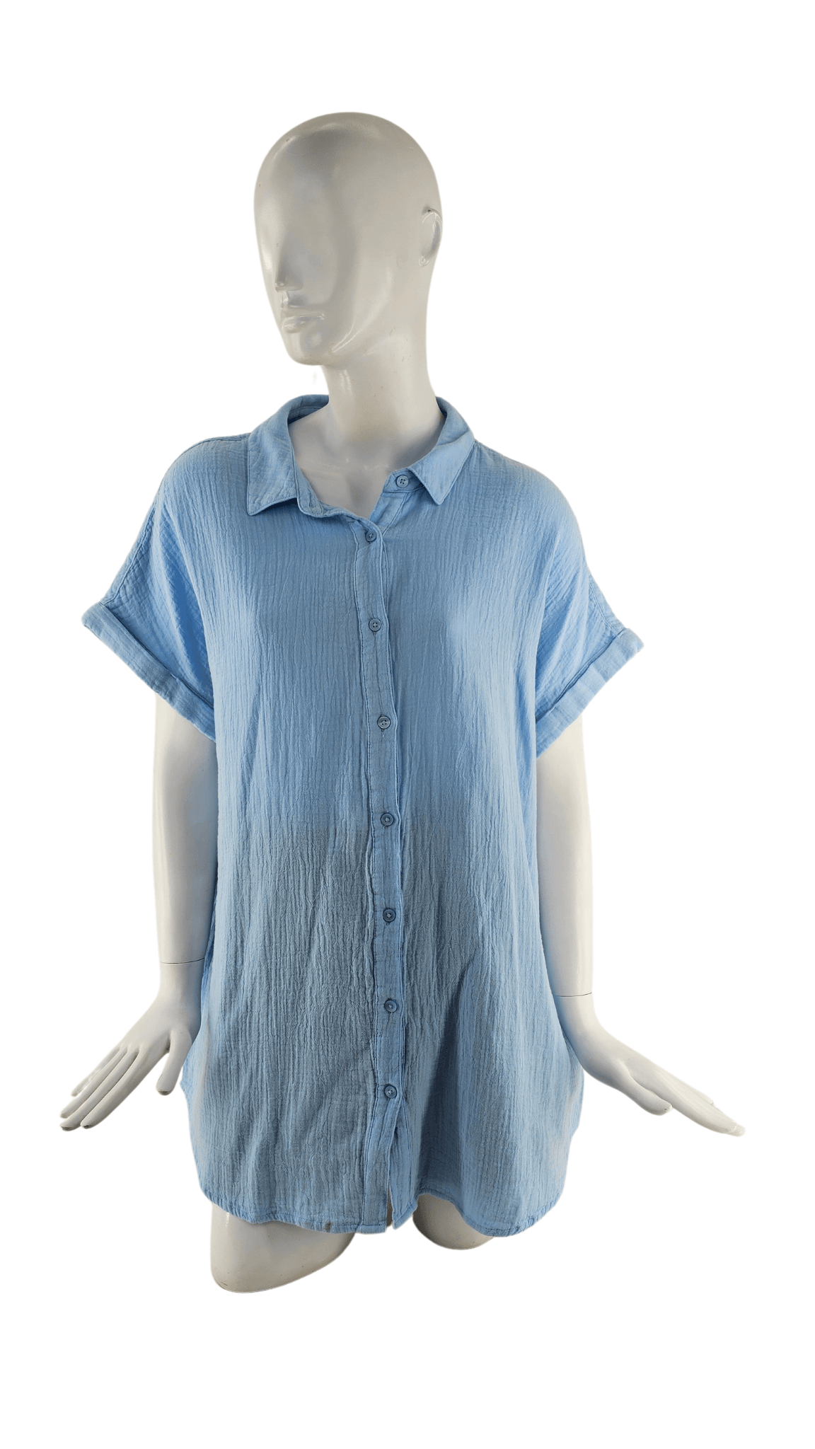 Bluze Femrash F&F Ngjyre Blu e Hapur Outlet/T-Shirt