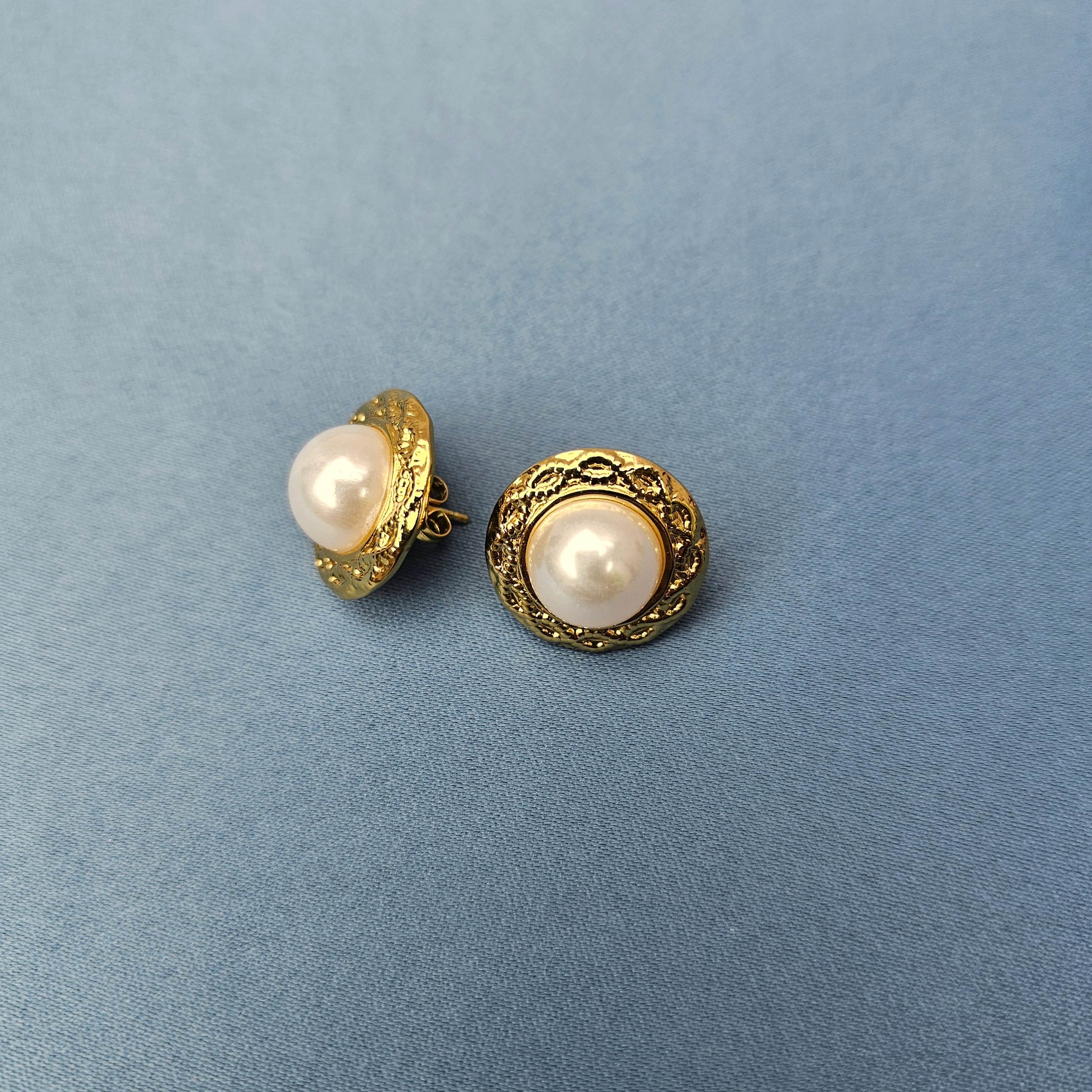 Vathe Femrash Çeliku M19 Stainless Steel Ngjyre Gold Women Earrings