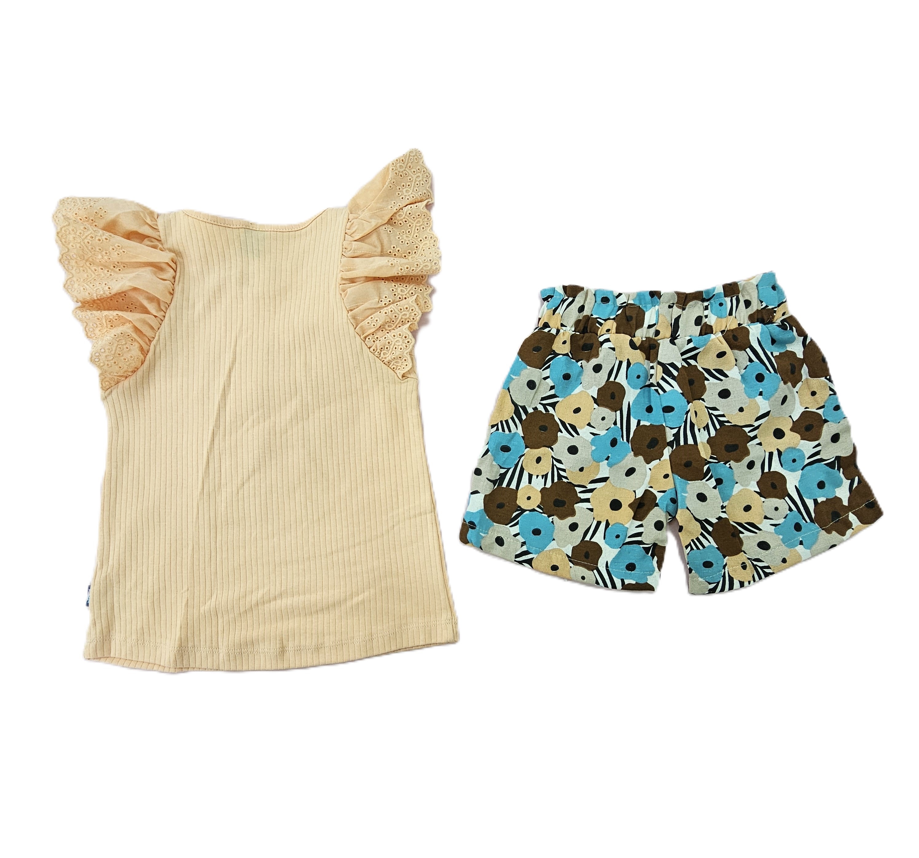 Nazar Kostum Femijesh me Dantelle tek Krahet