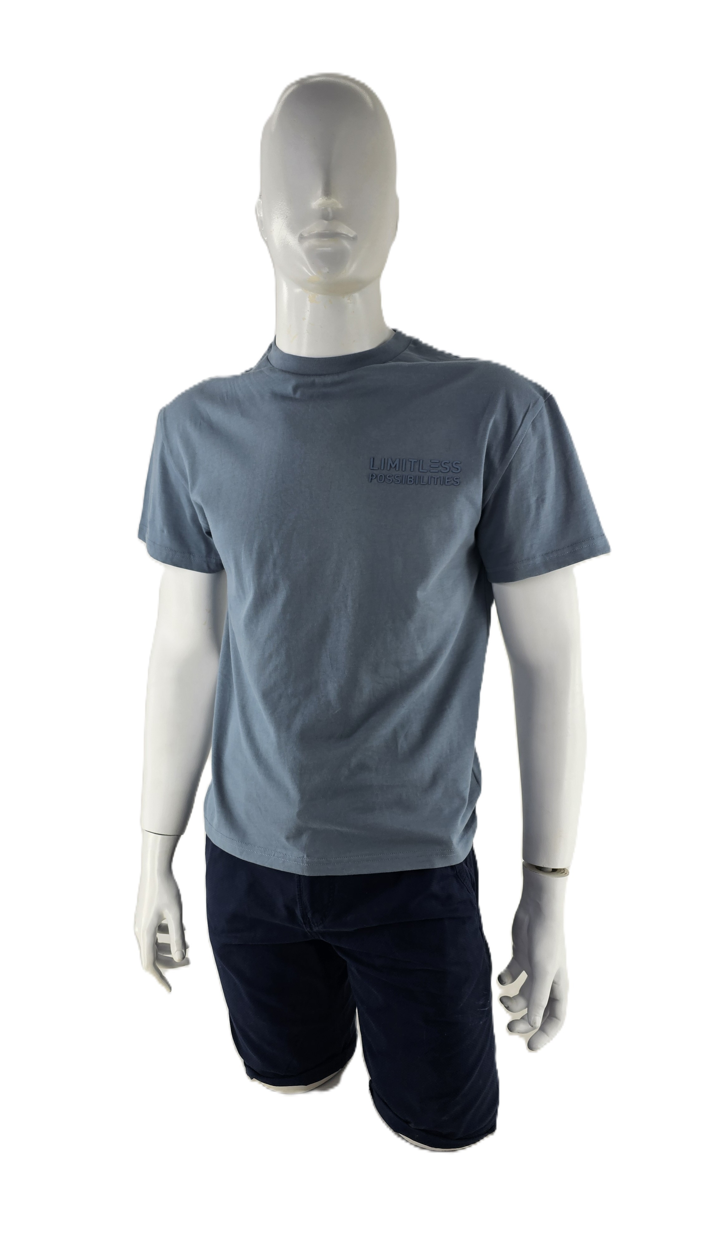 T-Shirt Meshkujsh Active Ngjyre Blu e Erret Outlet