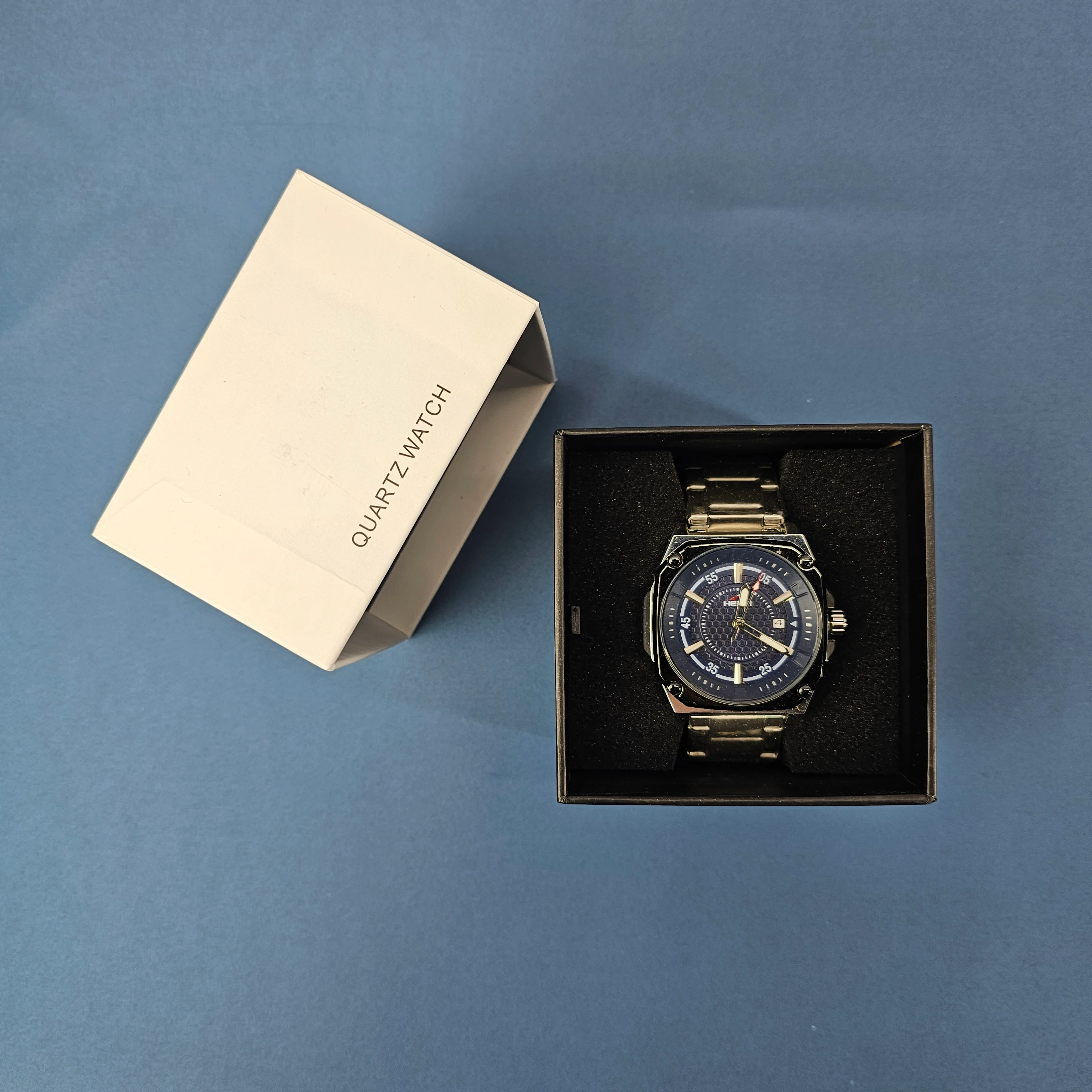 Ore Meshkujsh Çeliku M6 Mans Watch