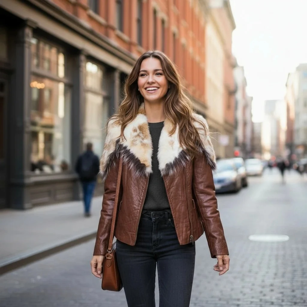 Pelice Femrash Leather Cosmos Origjinale S.Hand