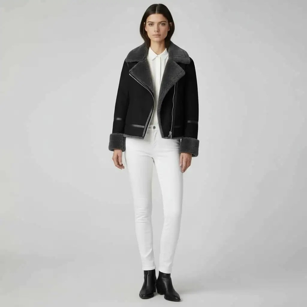 Xhup Femrash Zara Ngjyre i Zi S.Hand Womens Winter Jacket