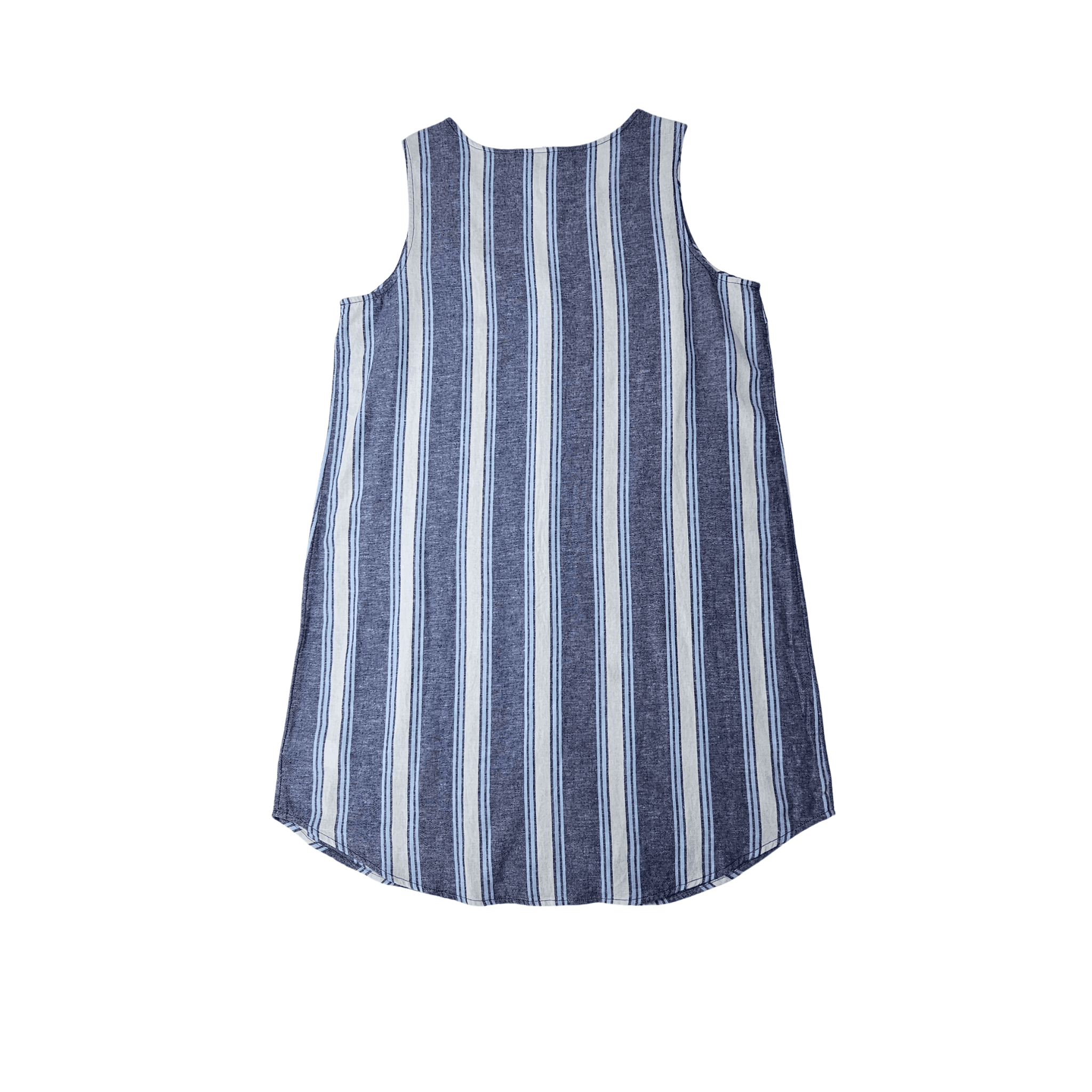 Fustan Femrash Gap Ngjyre Blu me Vija Outlet