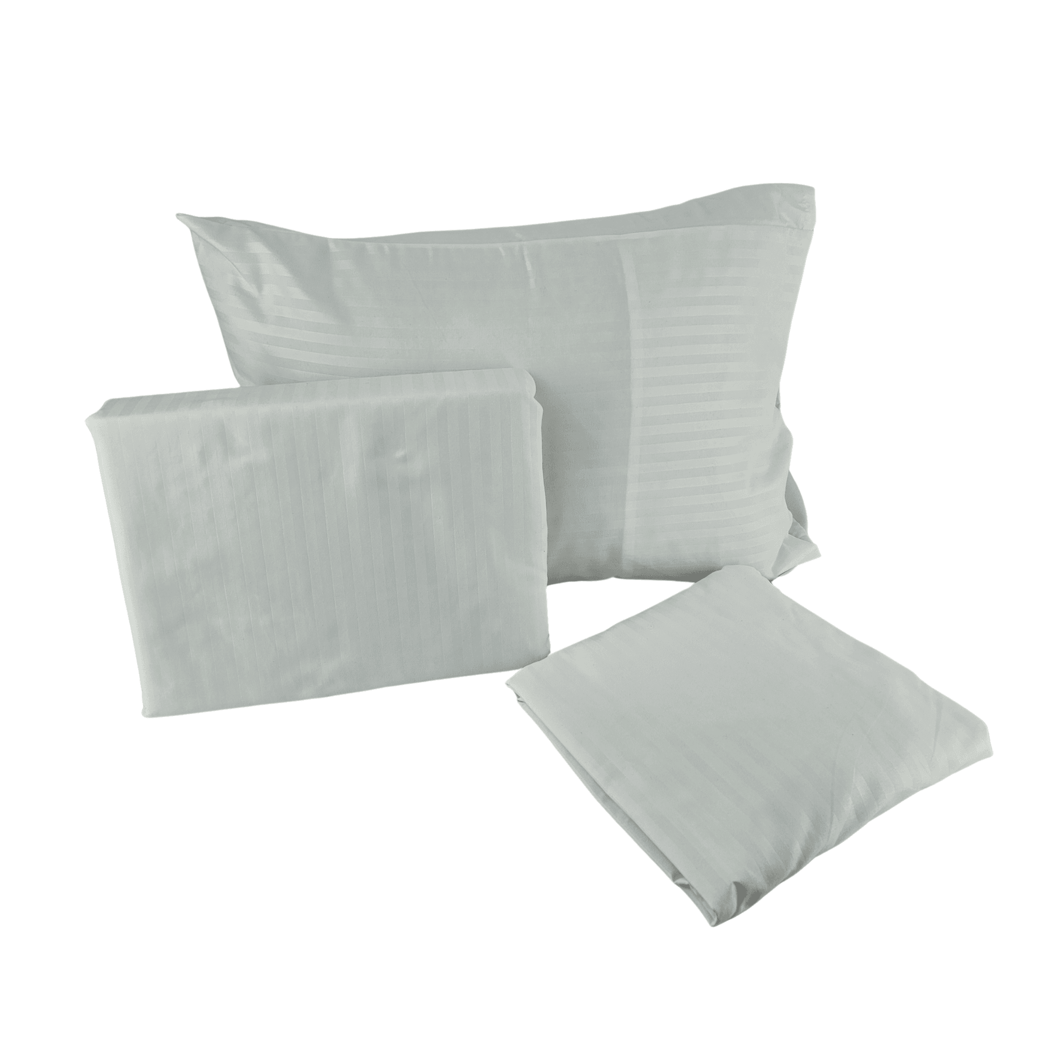 Set Zarf Jorgani Tek Ngjyre i Bardhe Dizajn me Vija 160x220cm Outlet