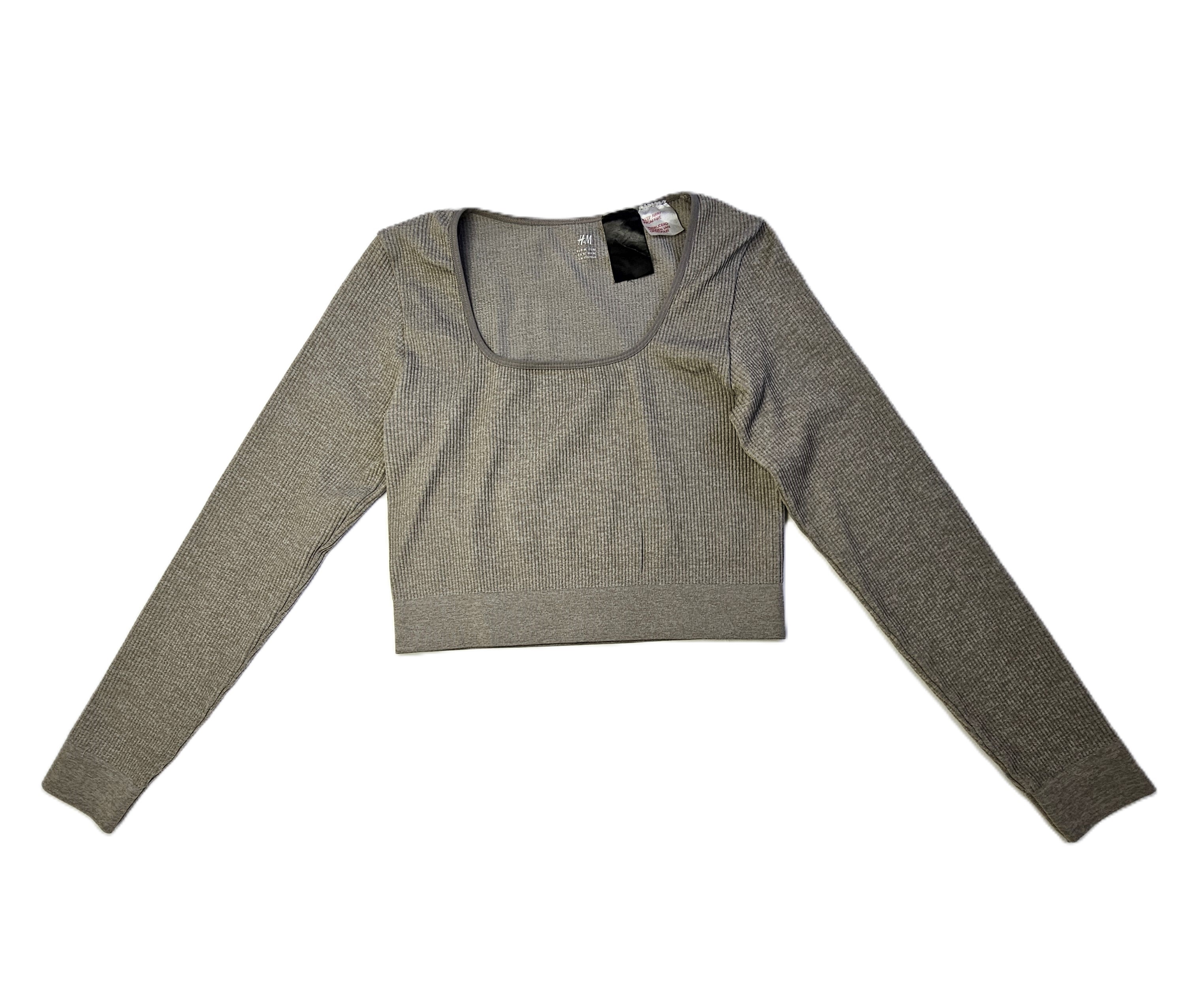 Fitnes Sportiv Crop Top H&M Ngjyre Bezhe S.Hand/Fitness