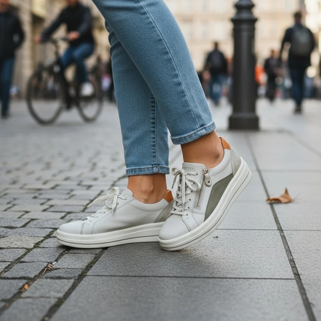 Atlete Femrash Ngjyre Bezhe e Hapur S.Hand Womens Shoes