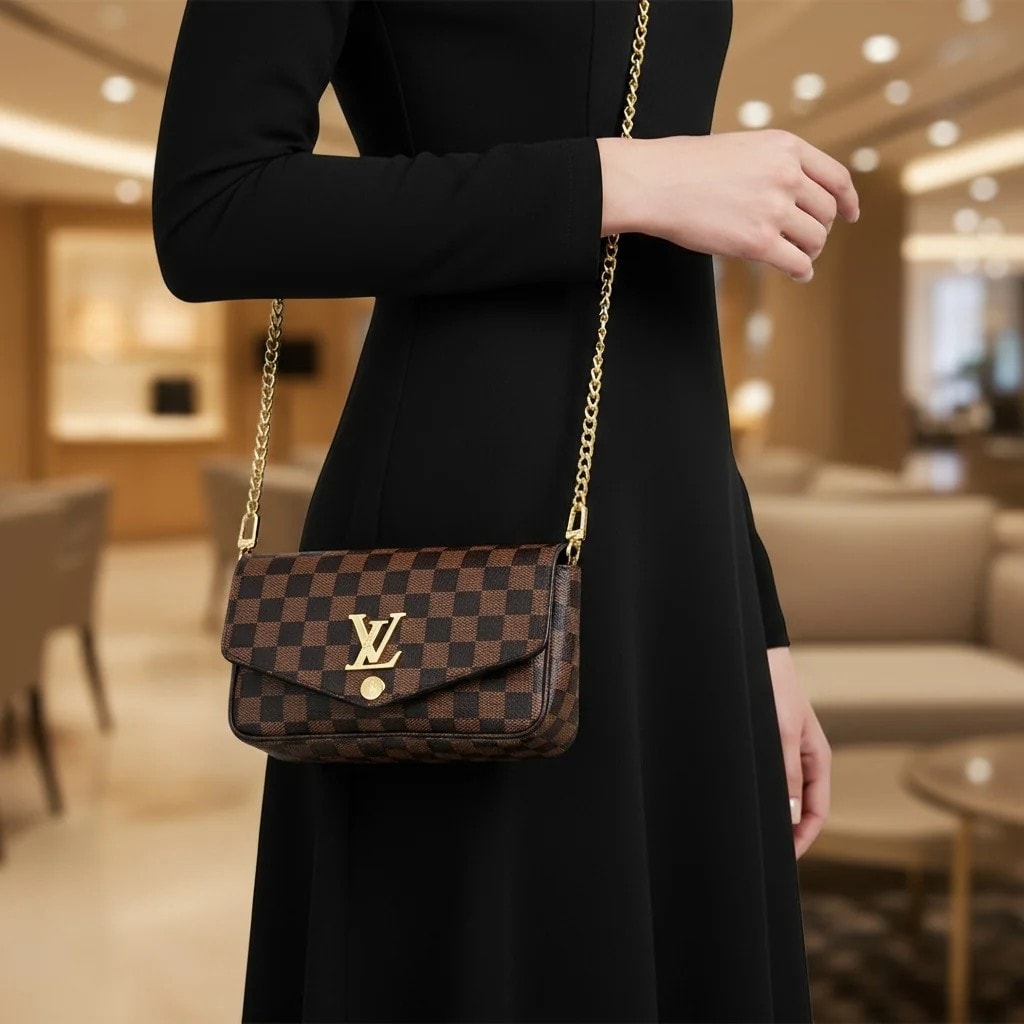 Cante Femrash Louis Vuitton S.Hand Womens Bag
