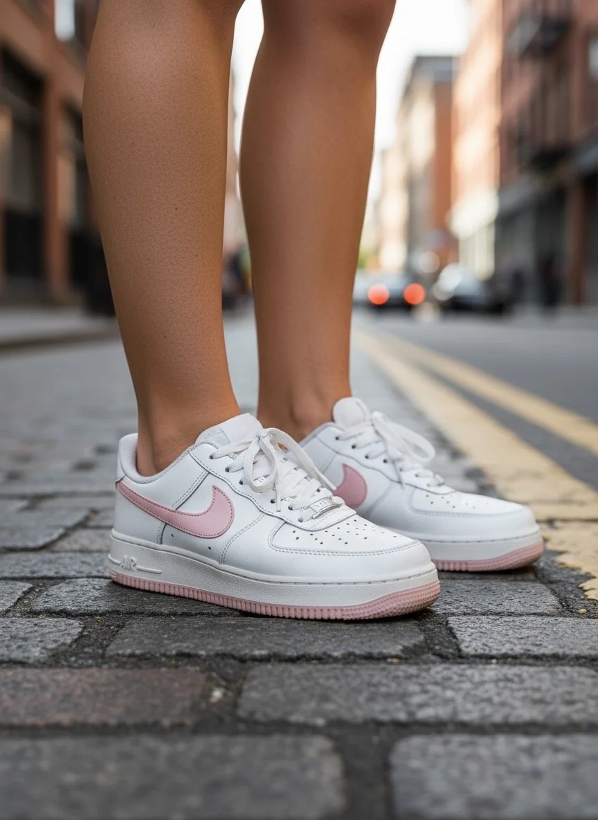 Atlete Nike Air te Bardha S.Hand