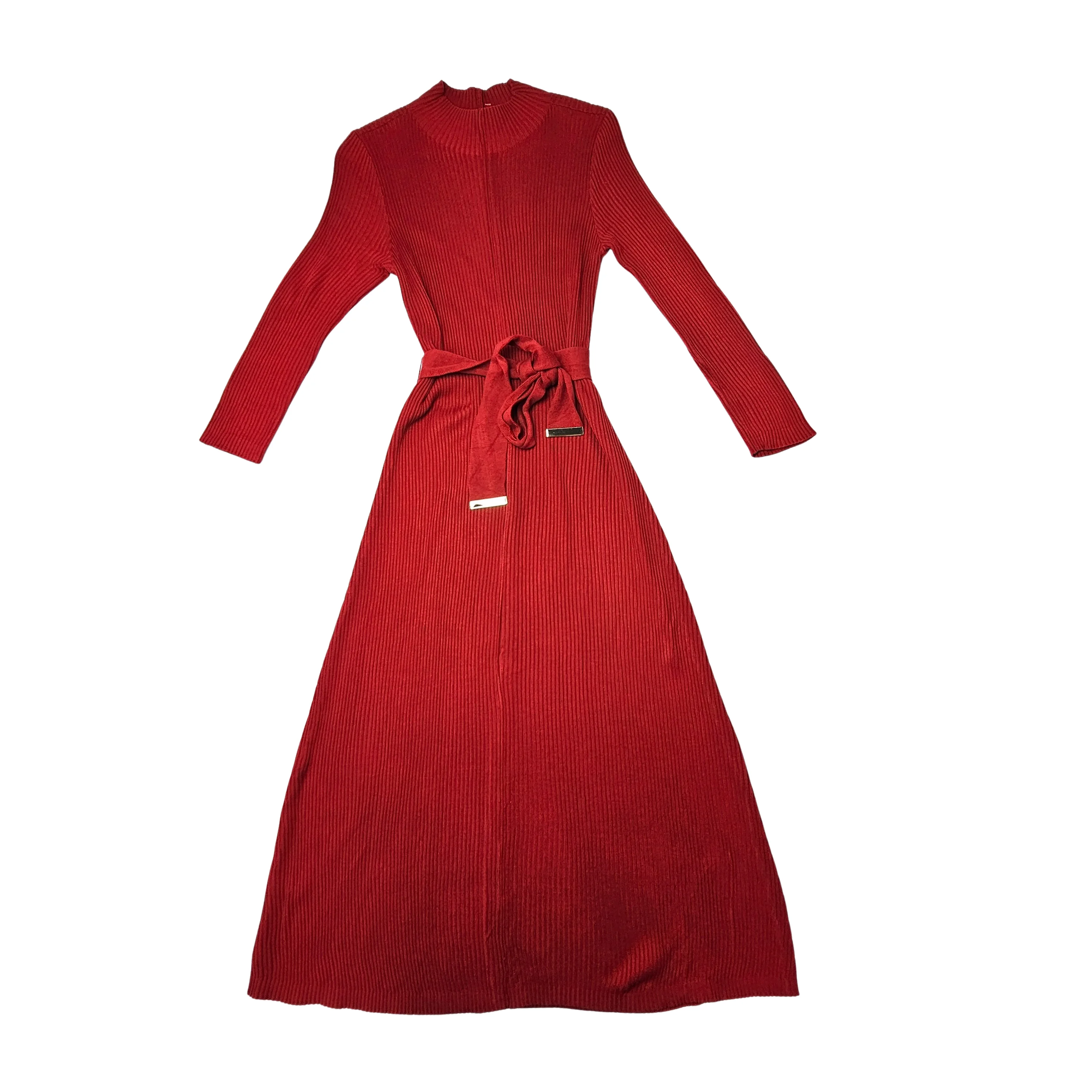 Fustan Femrash Calvin Klein Ngjyre i Kuq S.Hand Women's Dress