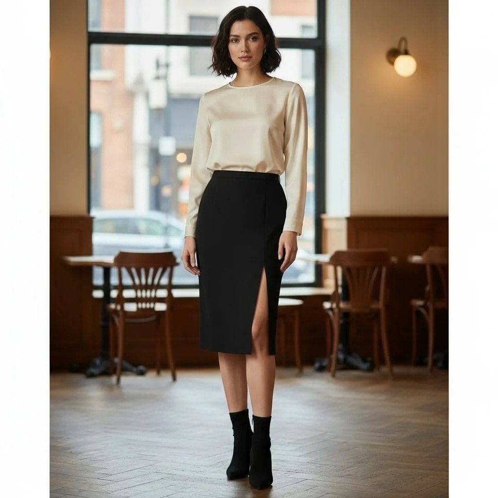 Fund Femrash Ngjyre i Zi S.Hand Womens Skirt 