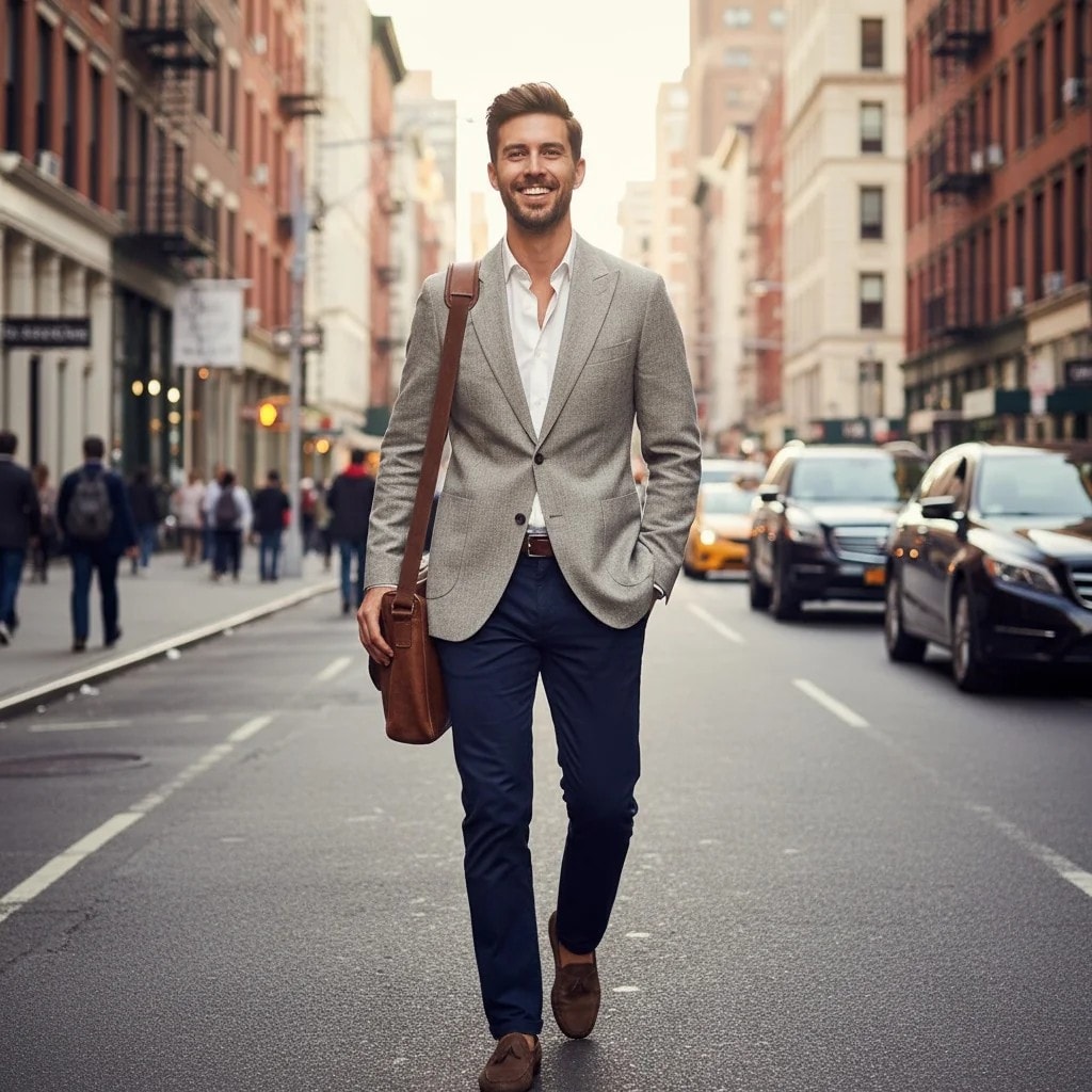 Xhakete Klasike Meshkujsh Ngjyre Bezhe Outlet 