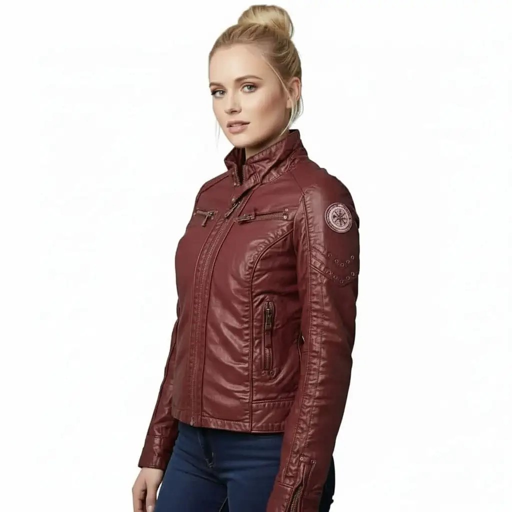 Xhakete Lekure Femrash Tribeca Ngjyre Vishnje e Erret S.Hand