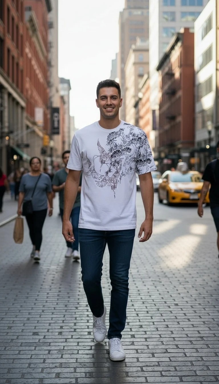 T-Shirt Meshkujsh Oversize Outlet/T-Shirt