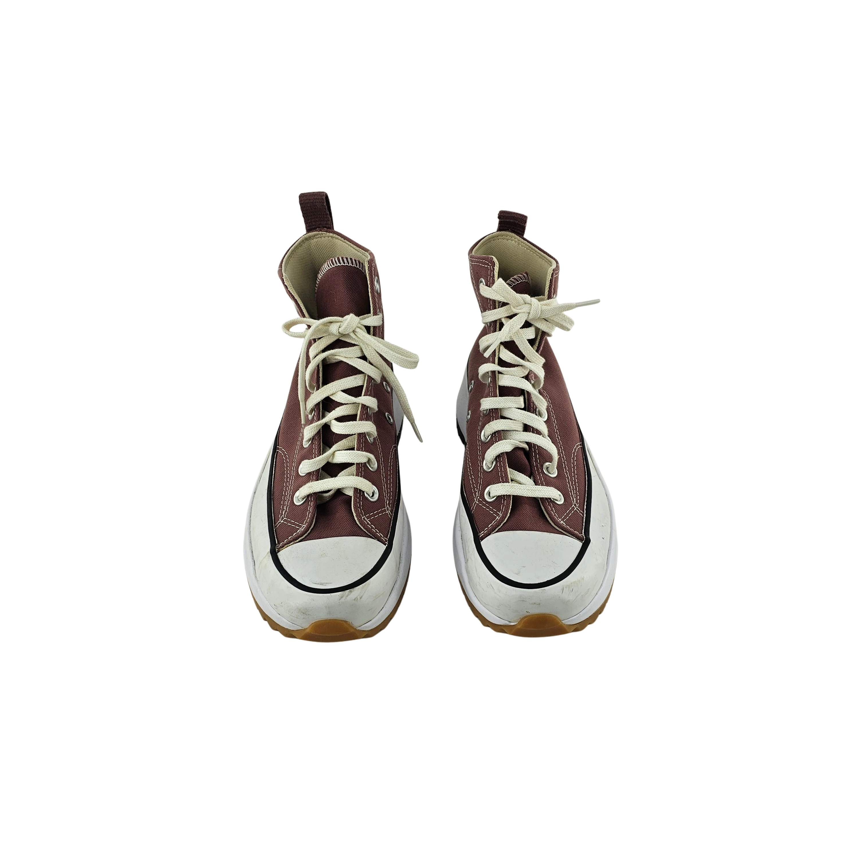 Atlete Femrash Converse Ngjyre Uthull me Dizajn Bezhe dhe te Zi S.Hand Women's Shoes