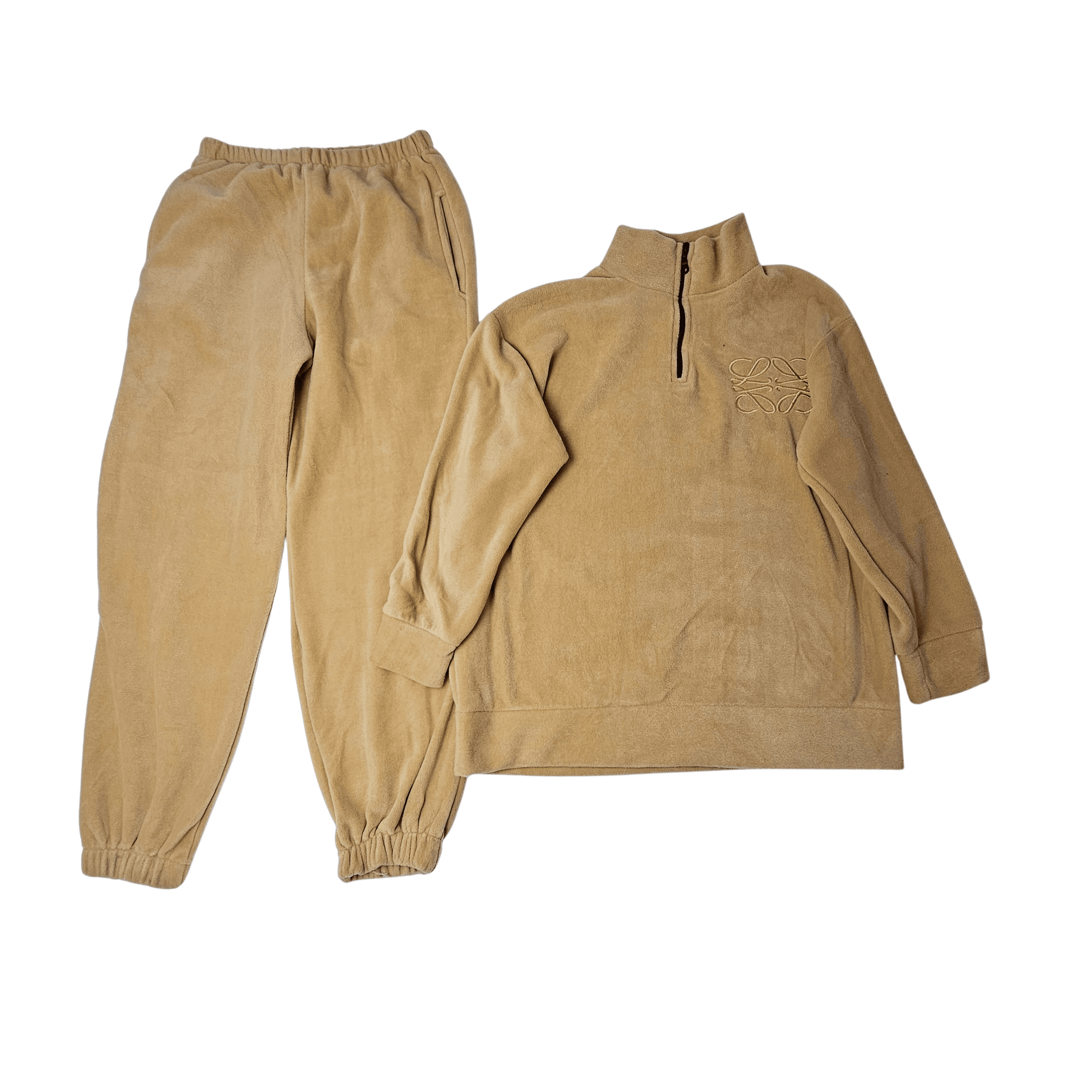 Kostum Polar Femrash Outlet Womens Winter Fleece Set  - Bezhë