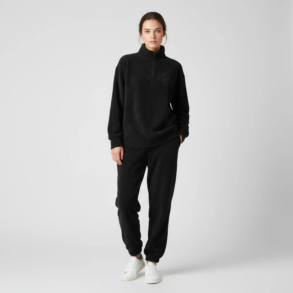 Kostum Polar Femrash Outlet Womens Winter Fleece Set  - Zezë