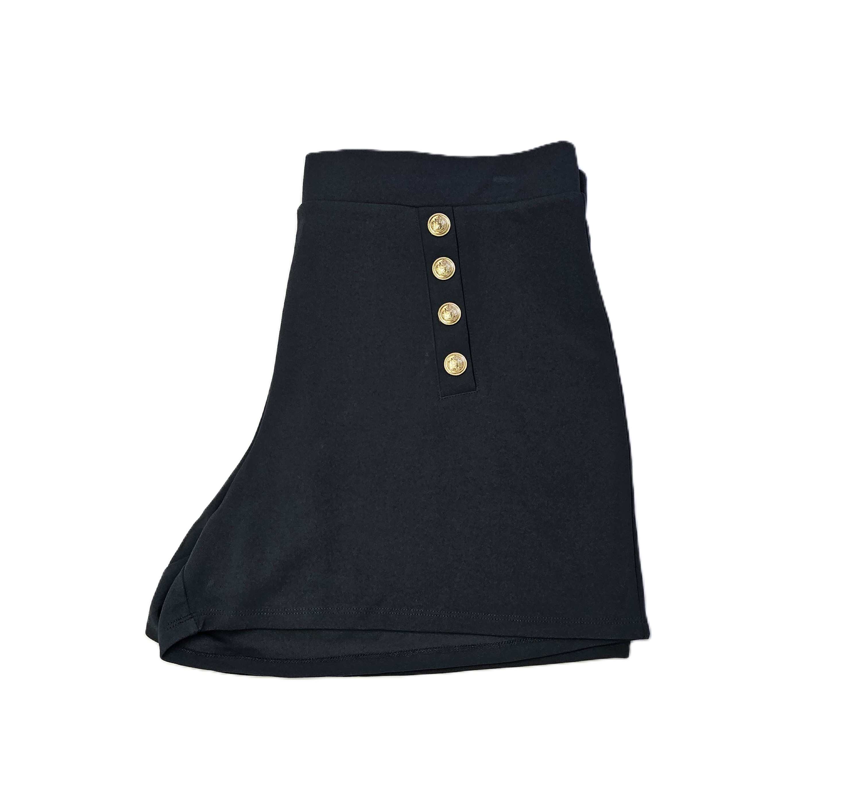Pantallona te Shkurtra Femrash H&M Ngjyre te Zeza me Kopsa Gold Outlet/Shorts