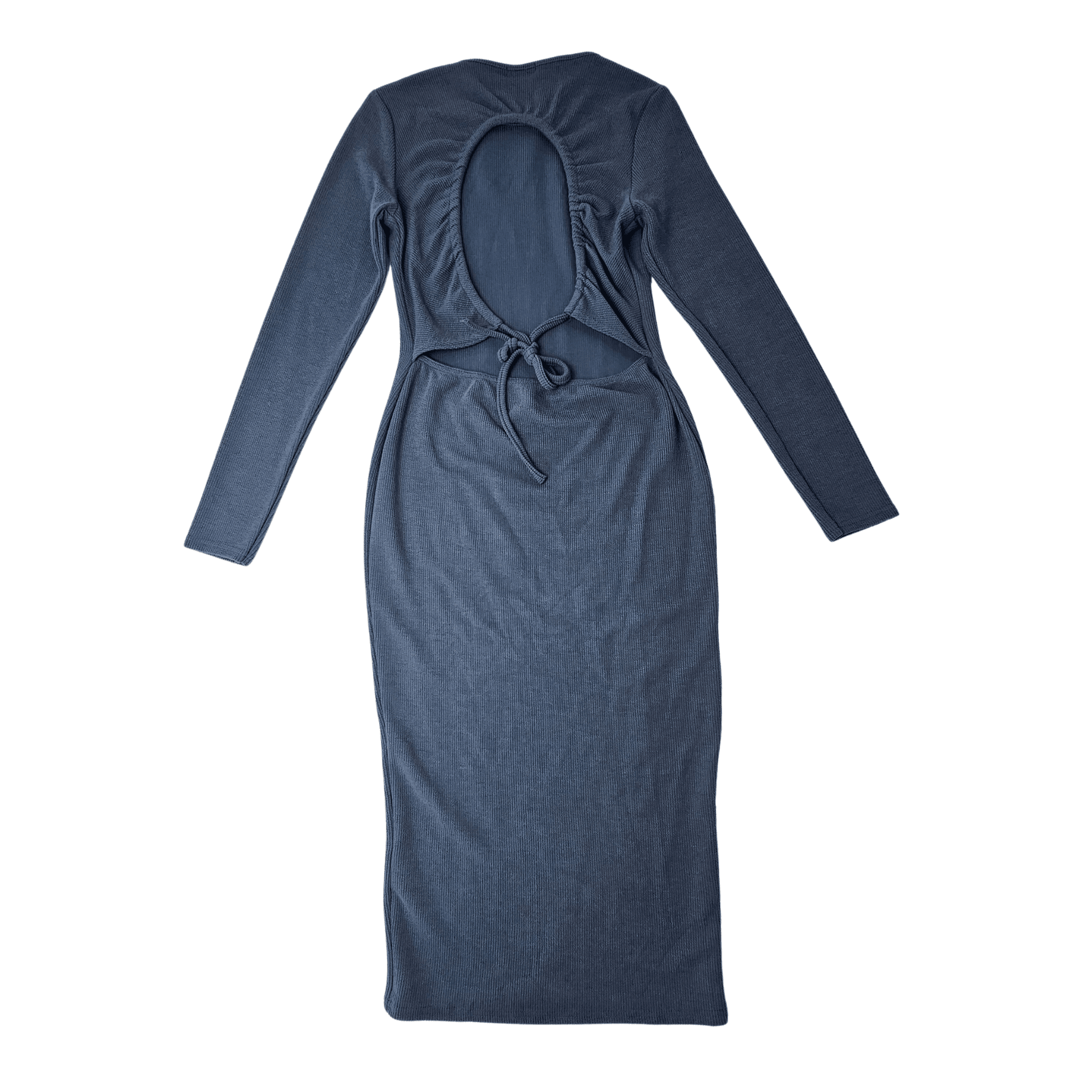 Fustan Femrash Prettylittlething Ngjyre Blu i Erret Outlet Dress