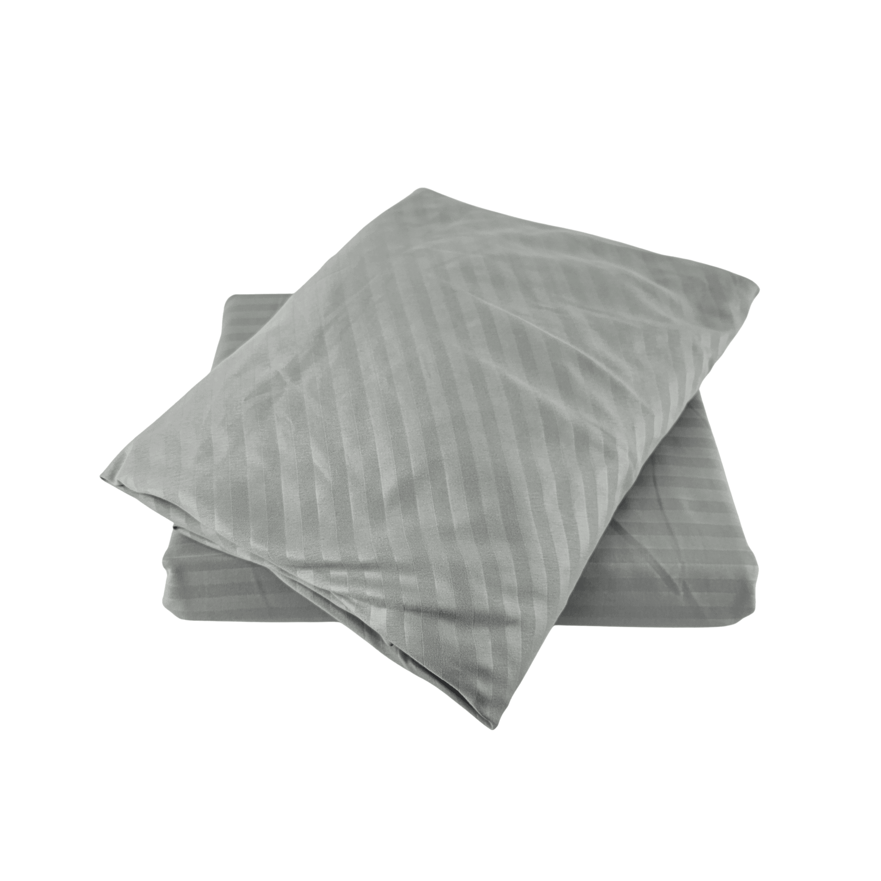 Set Zarf Jorgani Ngjyre Gri me Vija Tek 100x200cm Outlet Duvet Cover Set