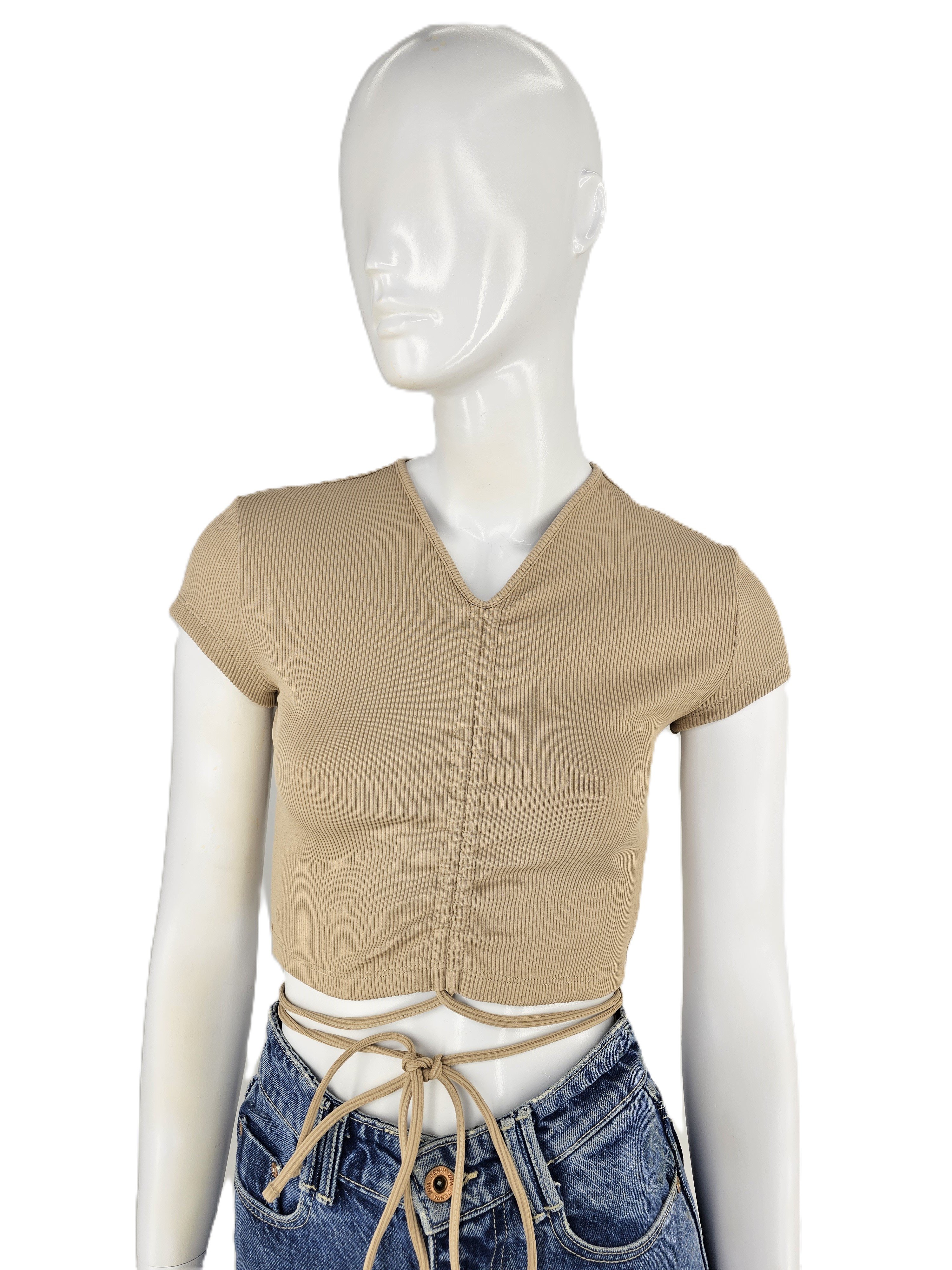 Bluze e Bezhe Crop S.Hand