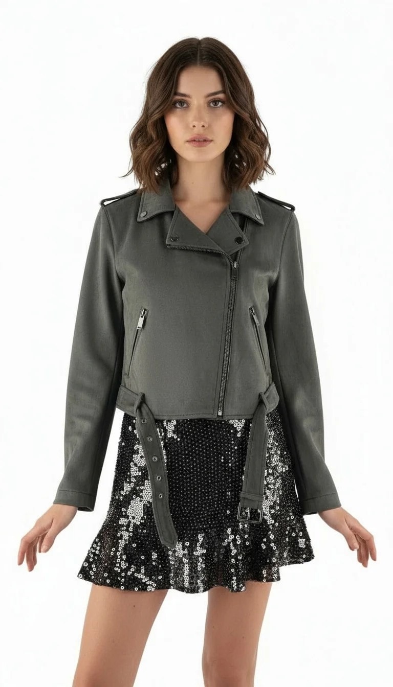 Xhup Femrash Atmosphere Ngjyre Jeshile e Erret S.Hand