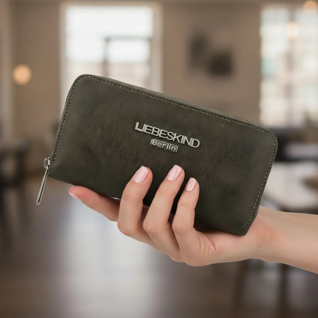 Portofol Femrash Liebeskind Ngjyre Bezhe i Erret S.Hand