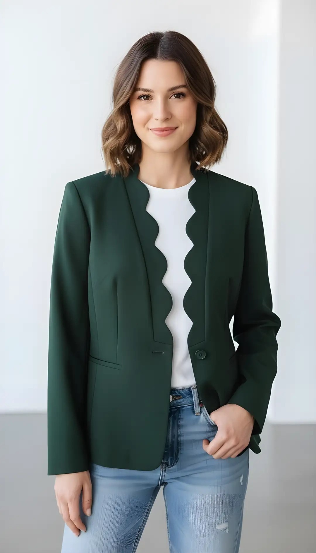 Xhakete Klasike Femrash Ngjyre Ulliri Outlet