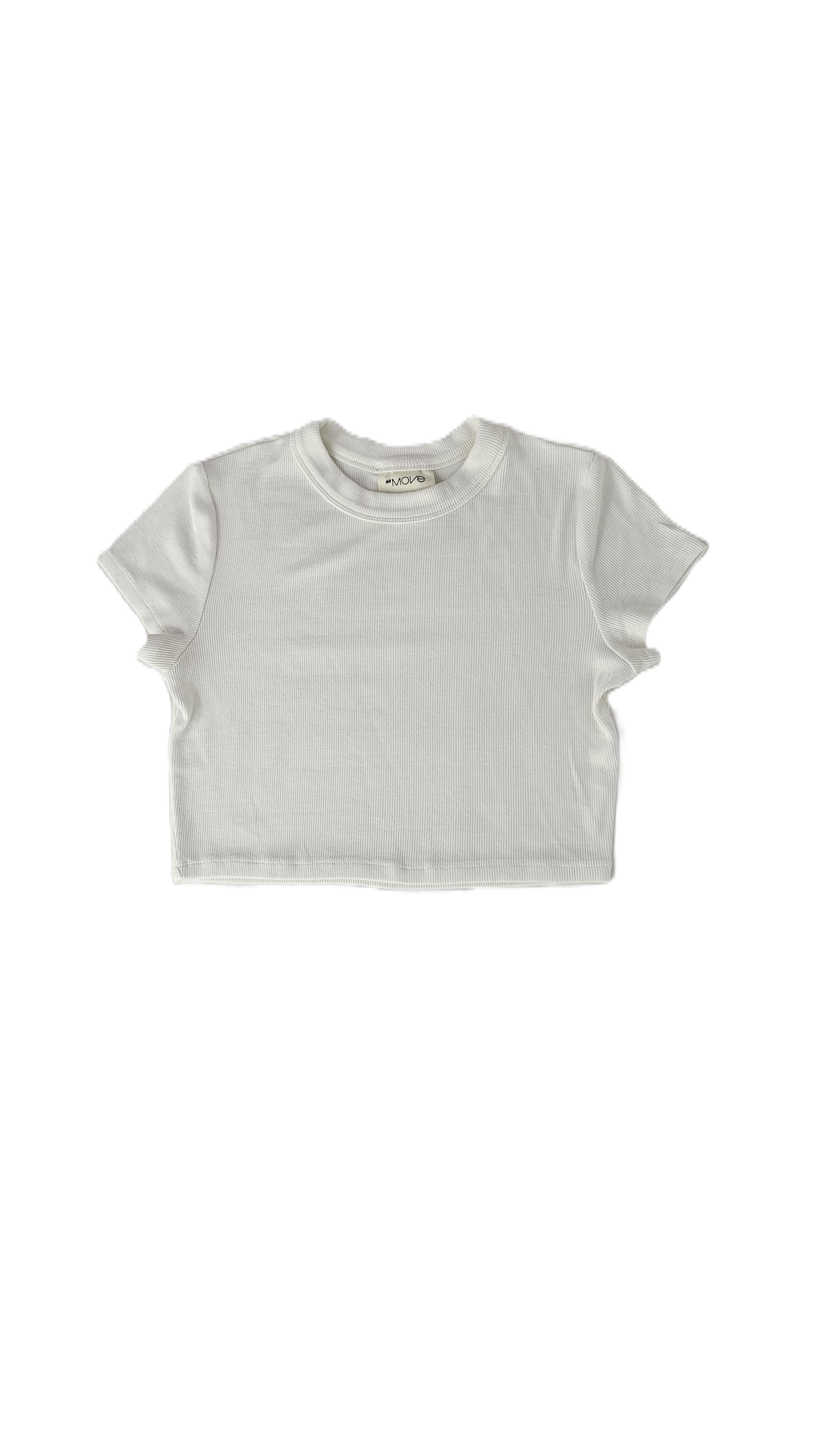 Bluze E Bardhe Crop H&M S.Hand