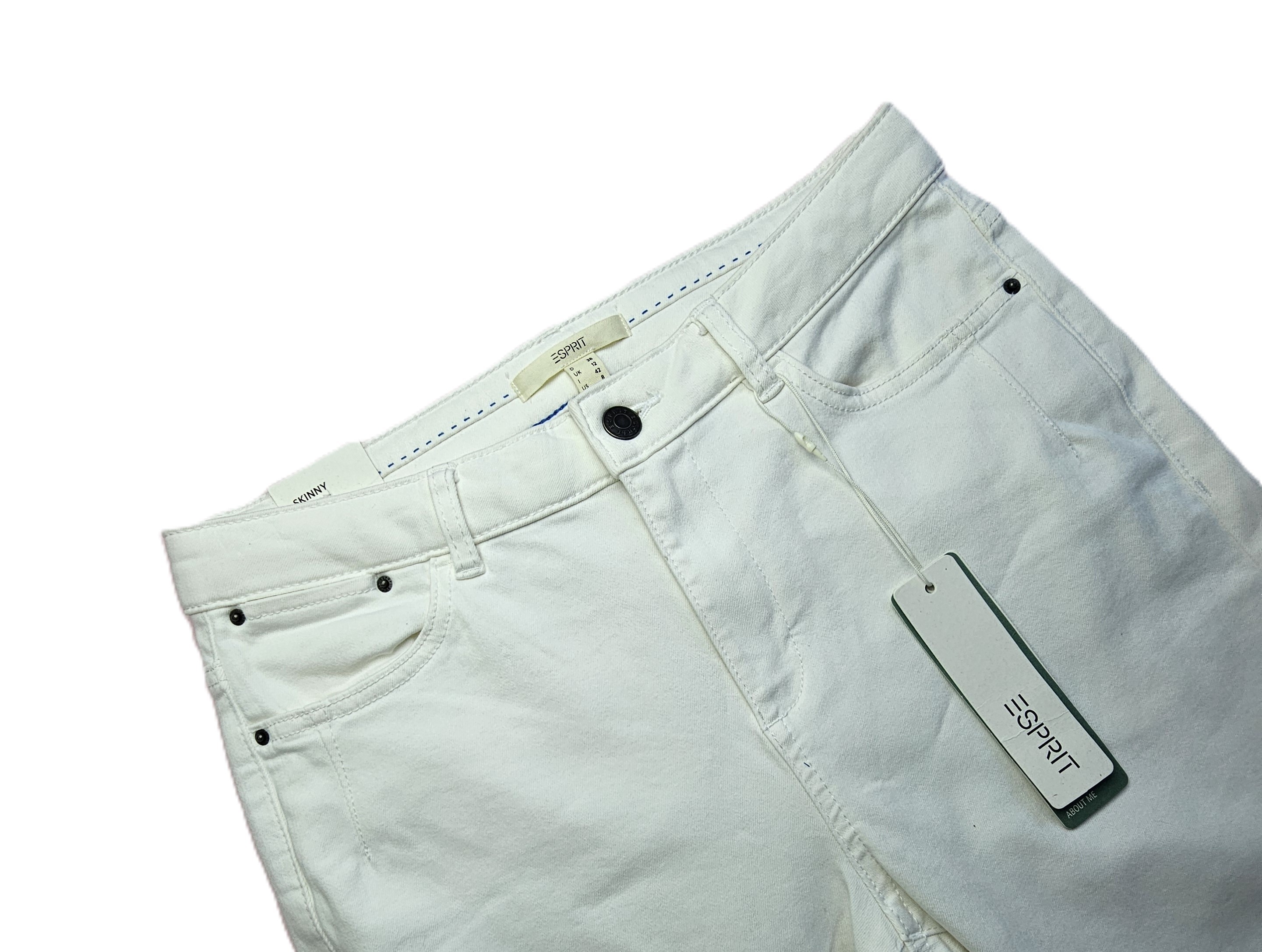 Pantallona Xhinse Femrash Esprit te Bardha Outlet