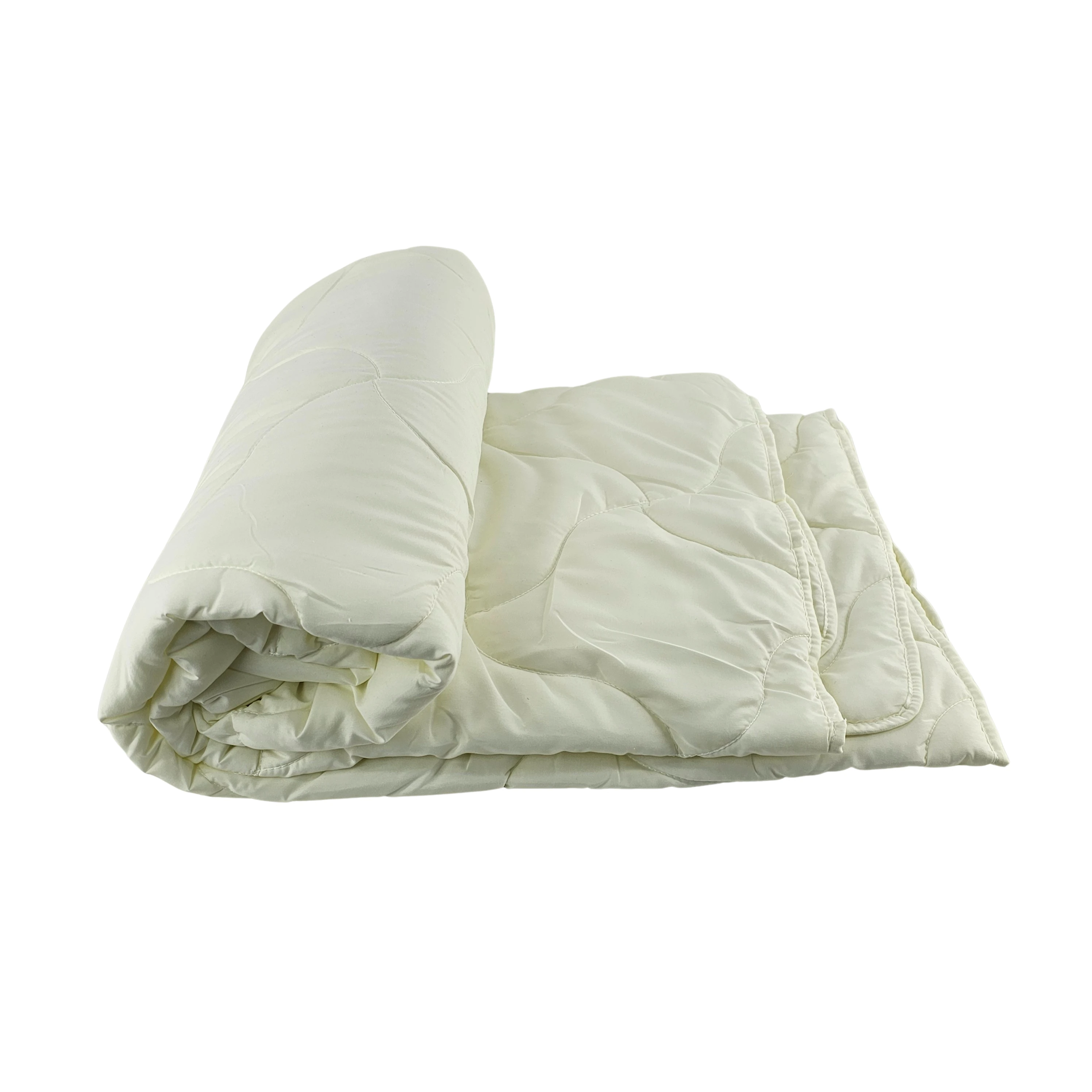 Jorgan i Trashe Lisho Tek 160x220cm Trapunto 300 Gsm Outlet Single Duvet - Bardhë